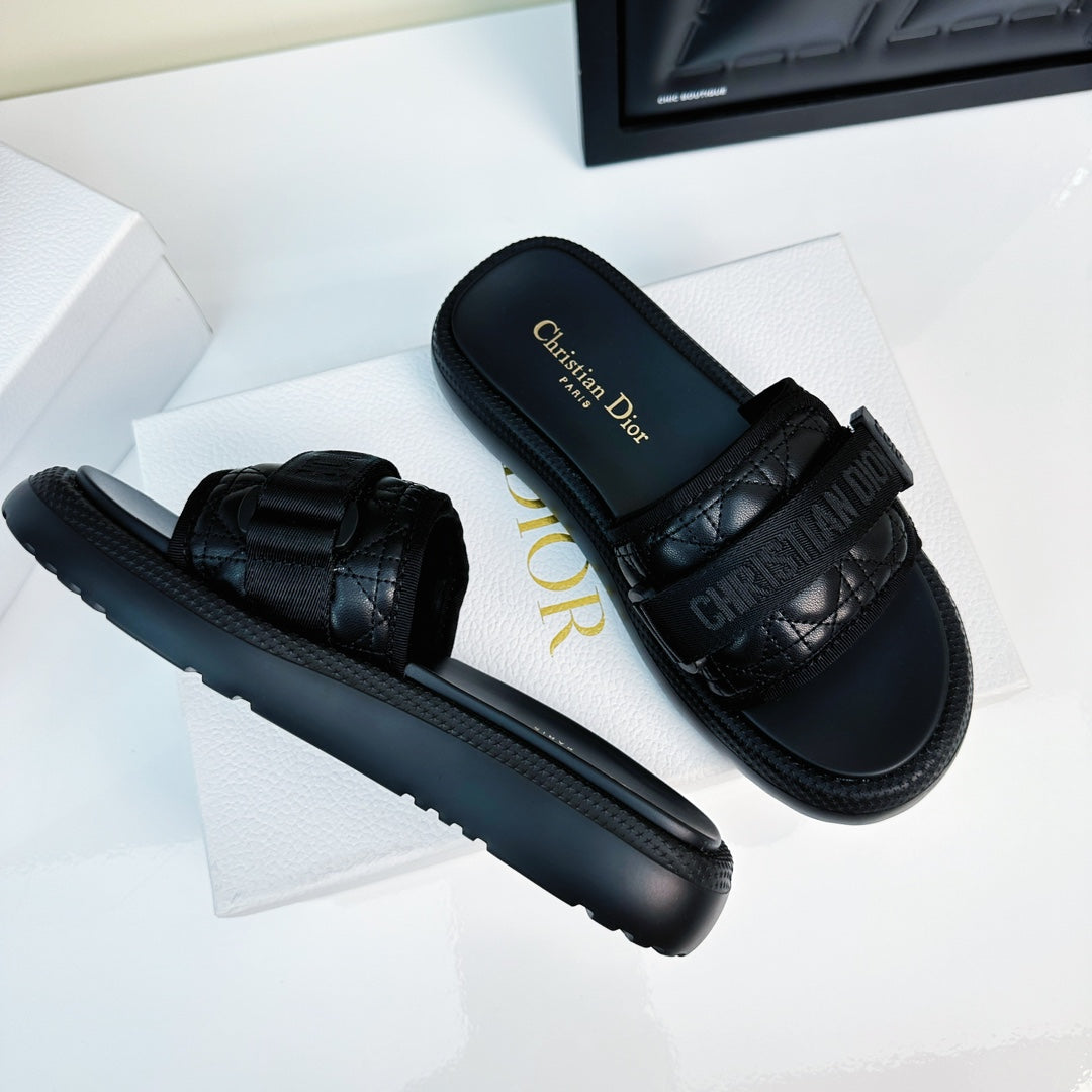 Dior Elegant Lambskin Sandal