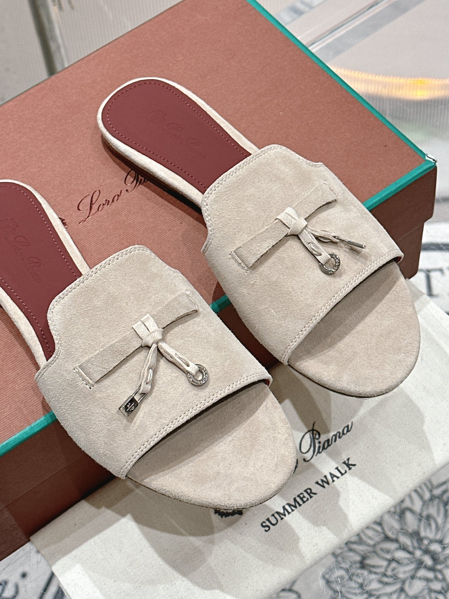 Loro Piana Elegance Stroll Sandals