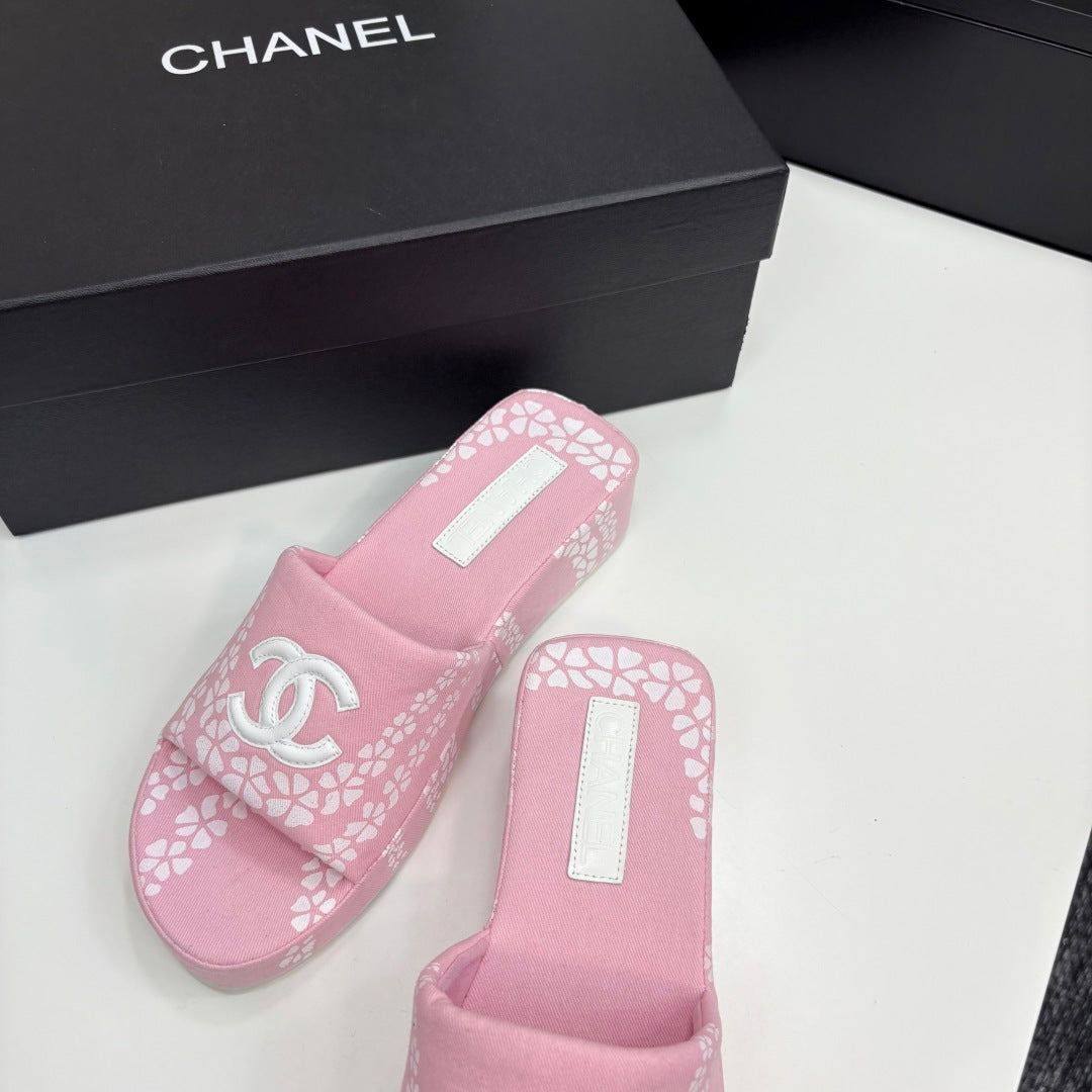 Chanel Timeless Elegance Thong Sandals