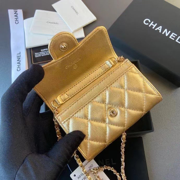 Chanel Timeless Chain Wallet