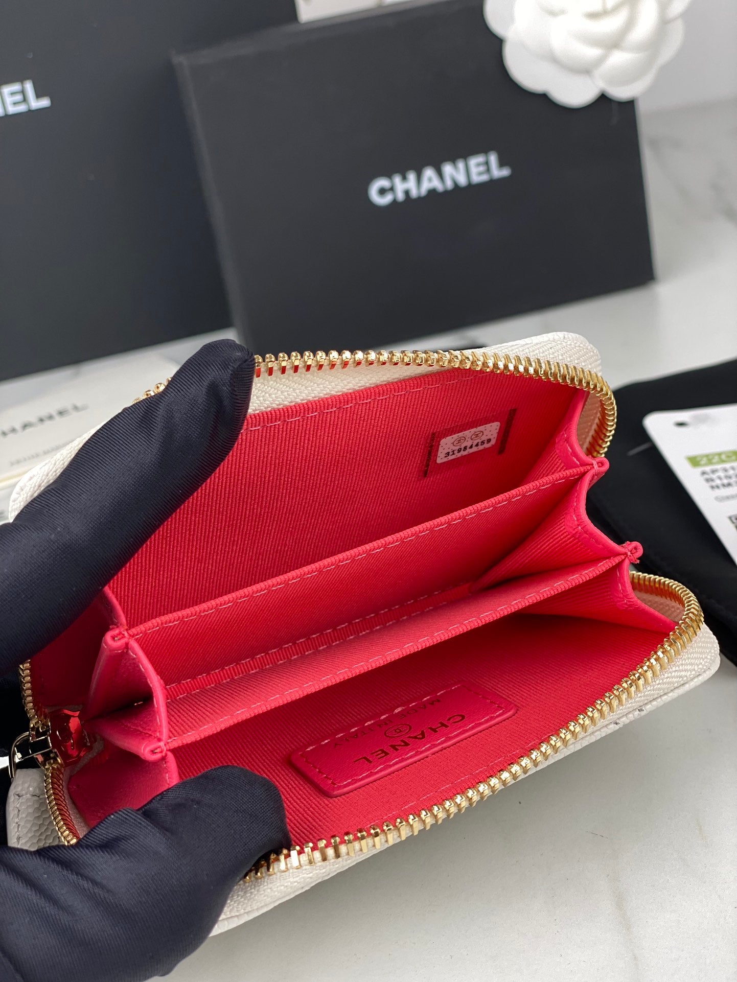 Chanel Caviar Coin Keeper