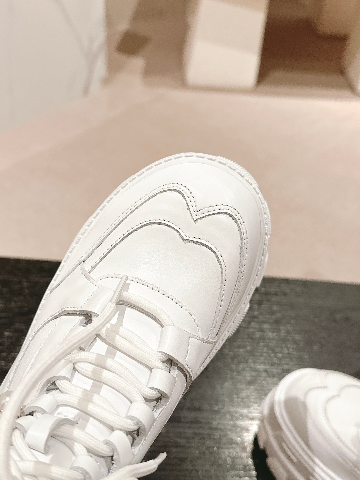 Chanel Tweed Luxe Sneakers