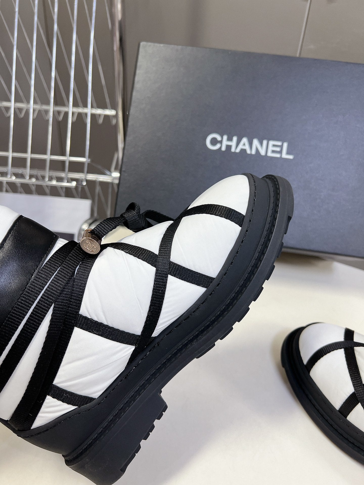 Chanel Winter Elegance Snow Boots