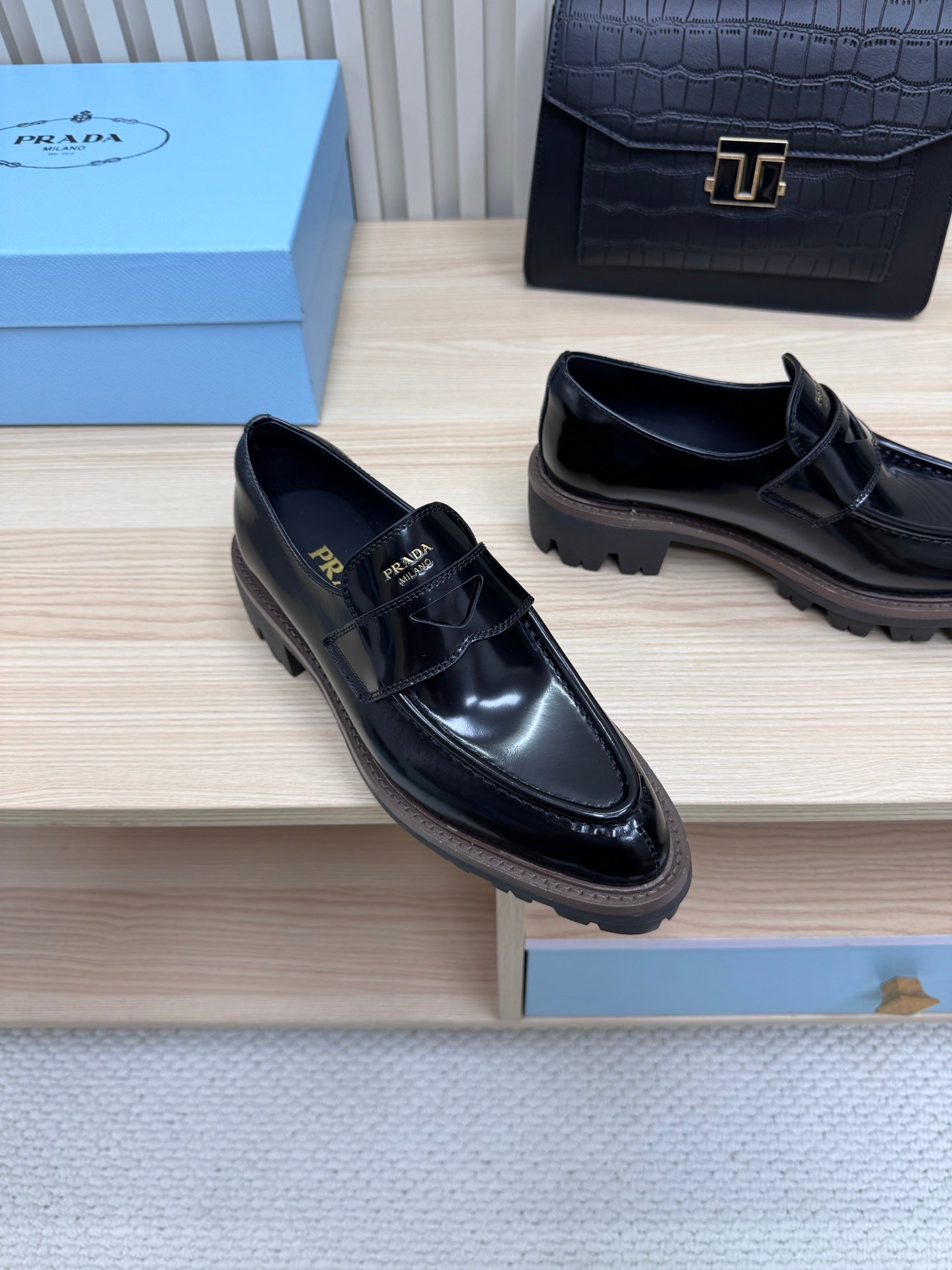 Prada Timeless Elegance Thong Sandals