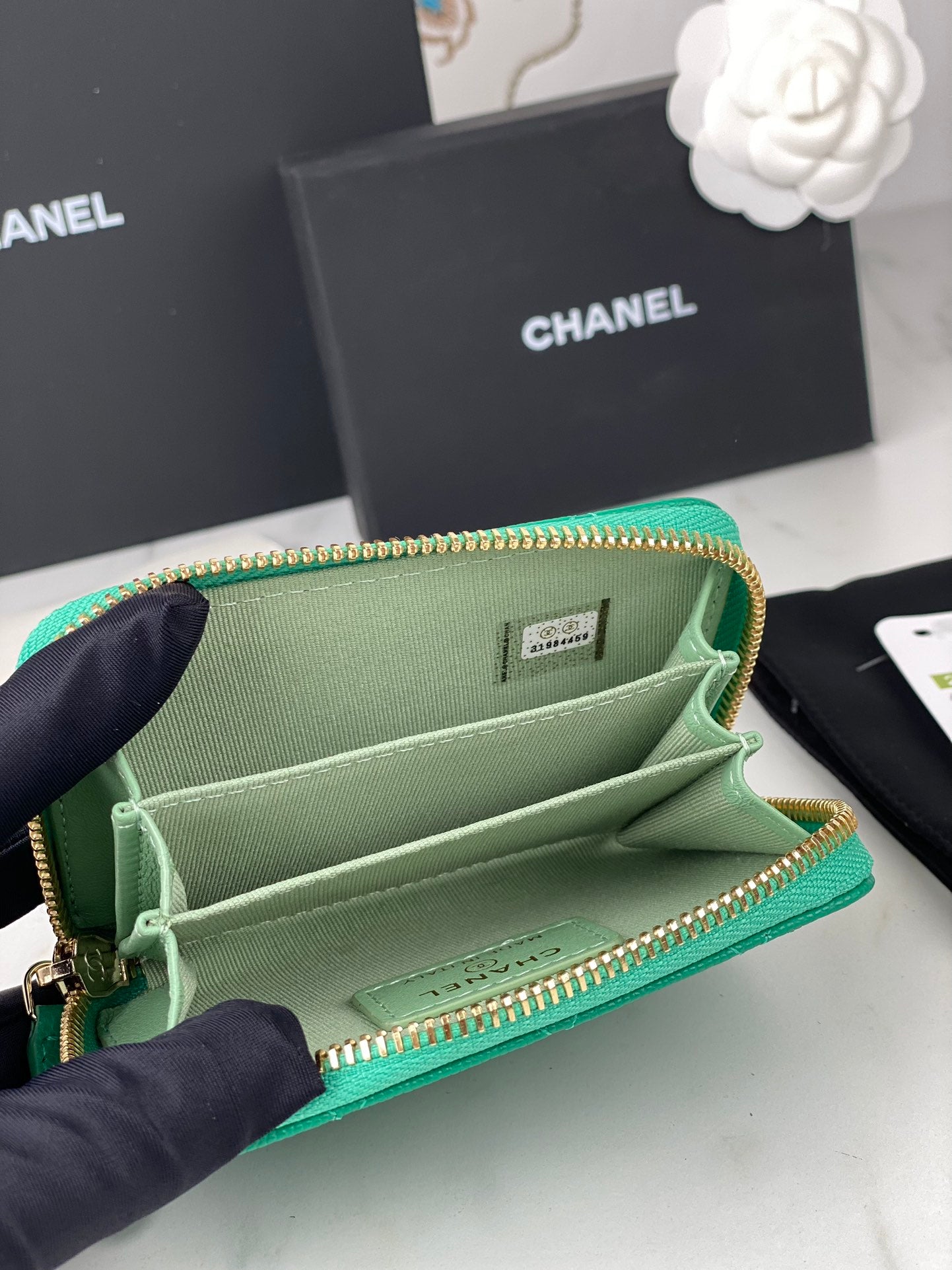 Chanel Caviar Coin Keeper