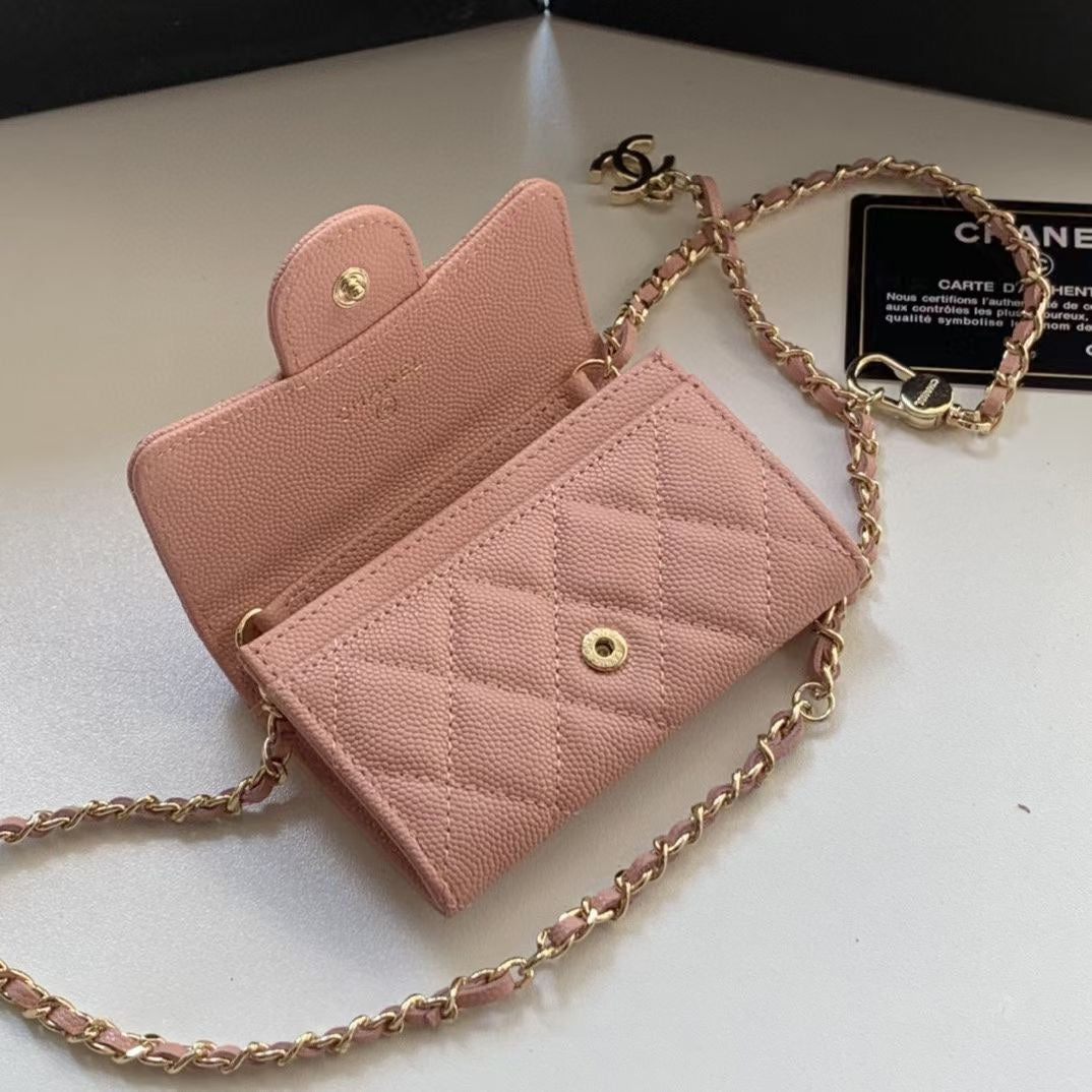 Chanel Timeless Chain Wallet