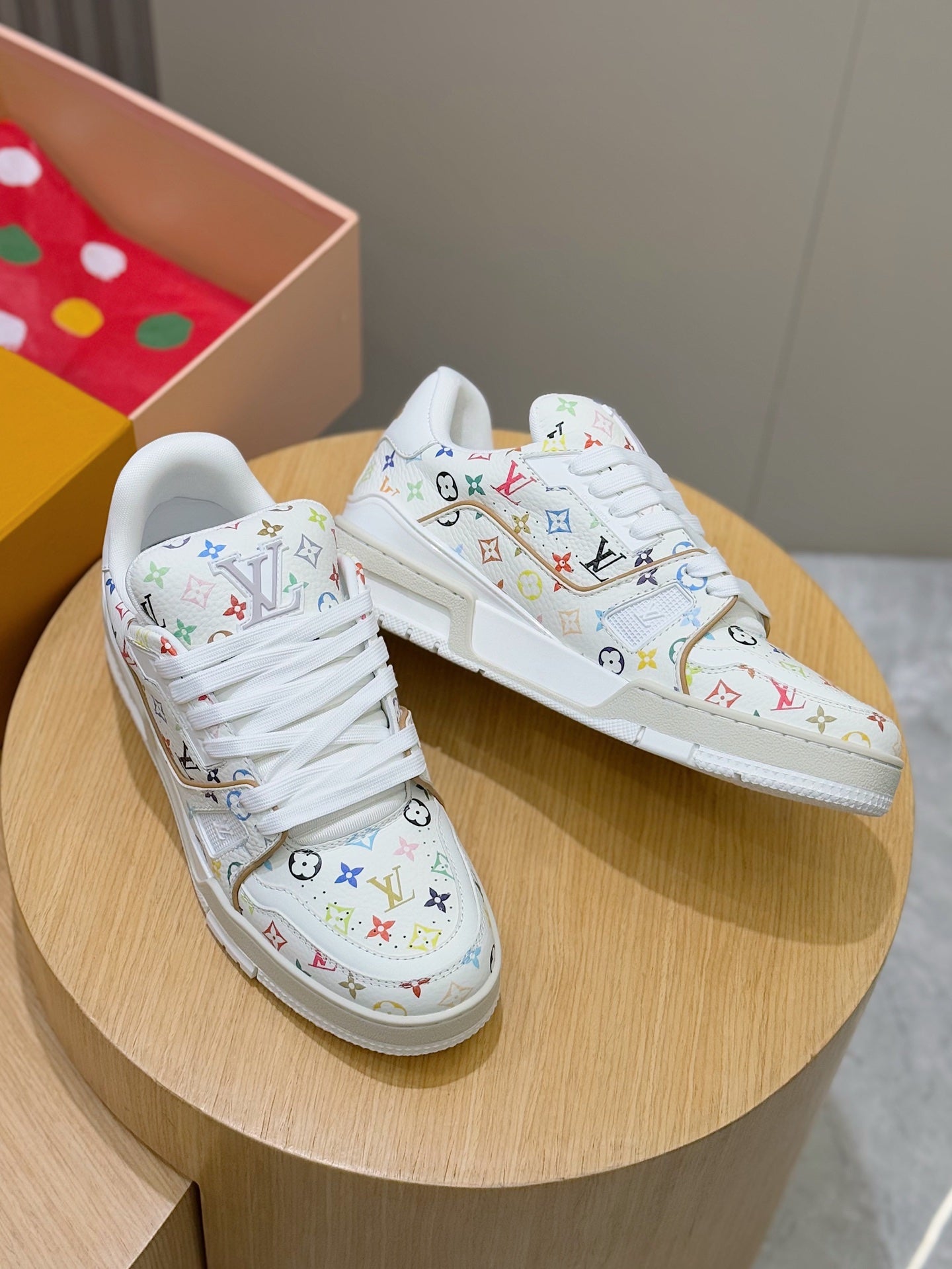 Louis Vuitton Scarlet Elegance Trainers