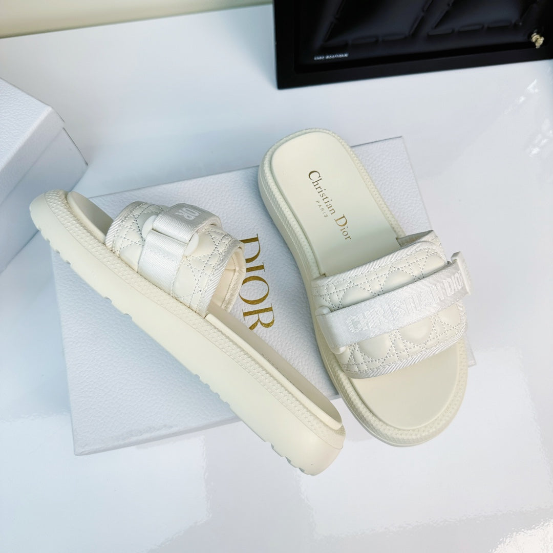 Dior Elegant Lambskin Sandal
