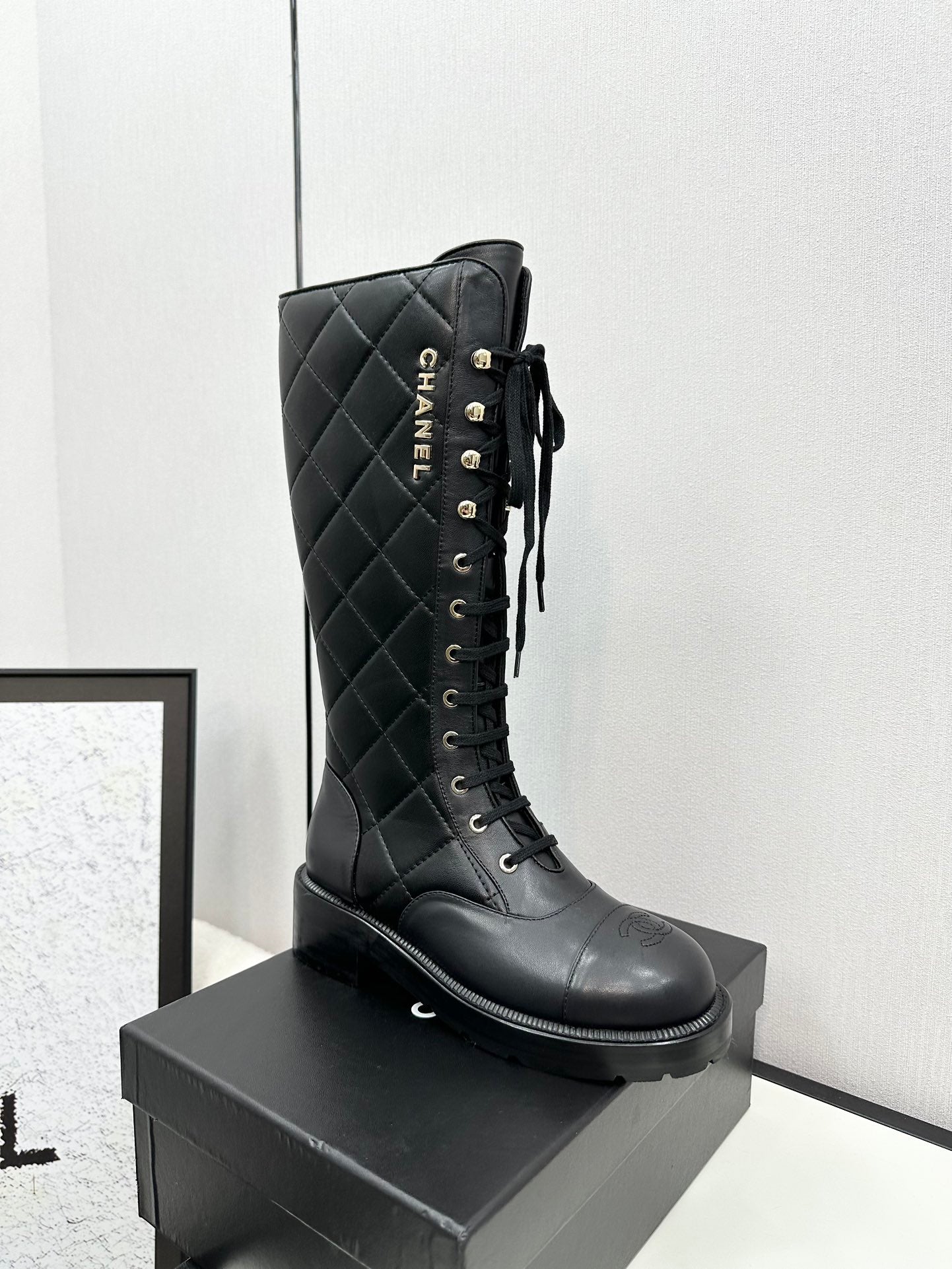 Chanel Winter/Snow Boots with Reversible Spikes