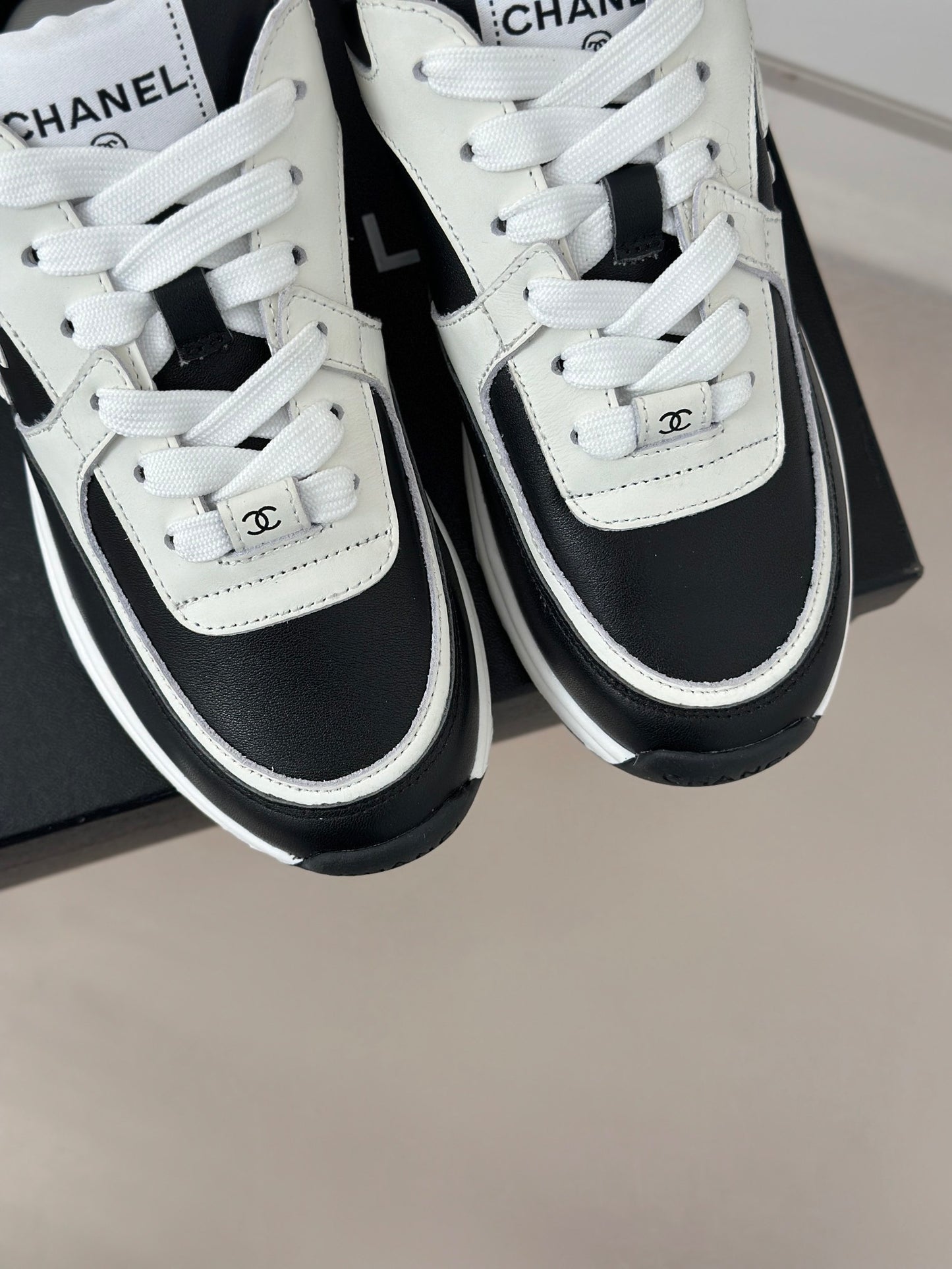 Chanel White Sneakers