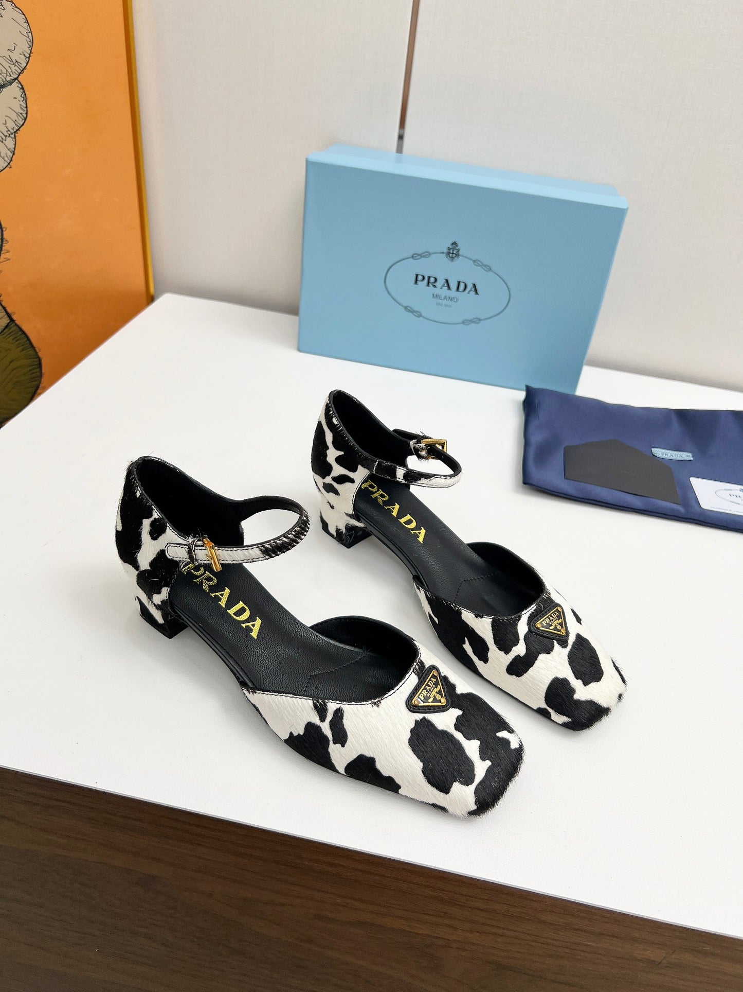 Prada Opulent Leather Mules