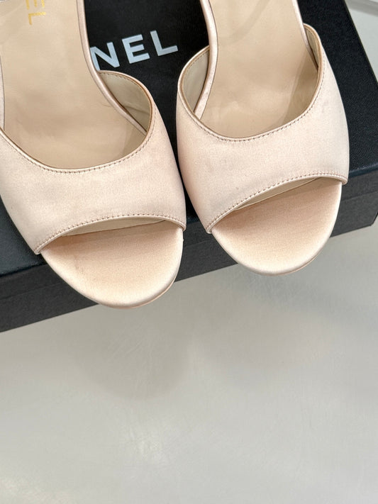 Chanel Timeless Elegance Slingback Sandals