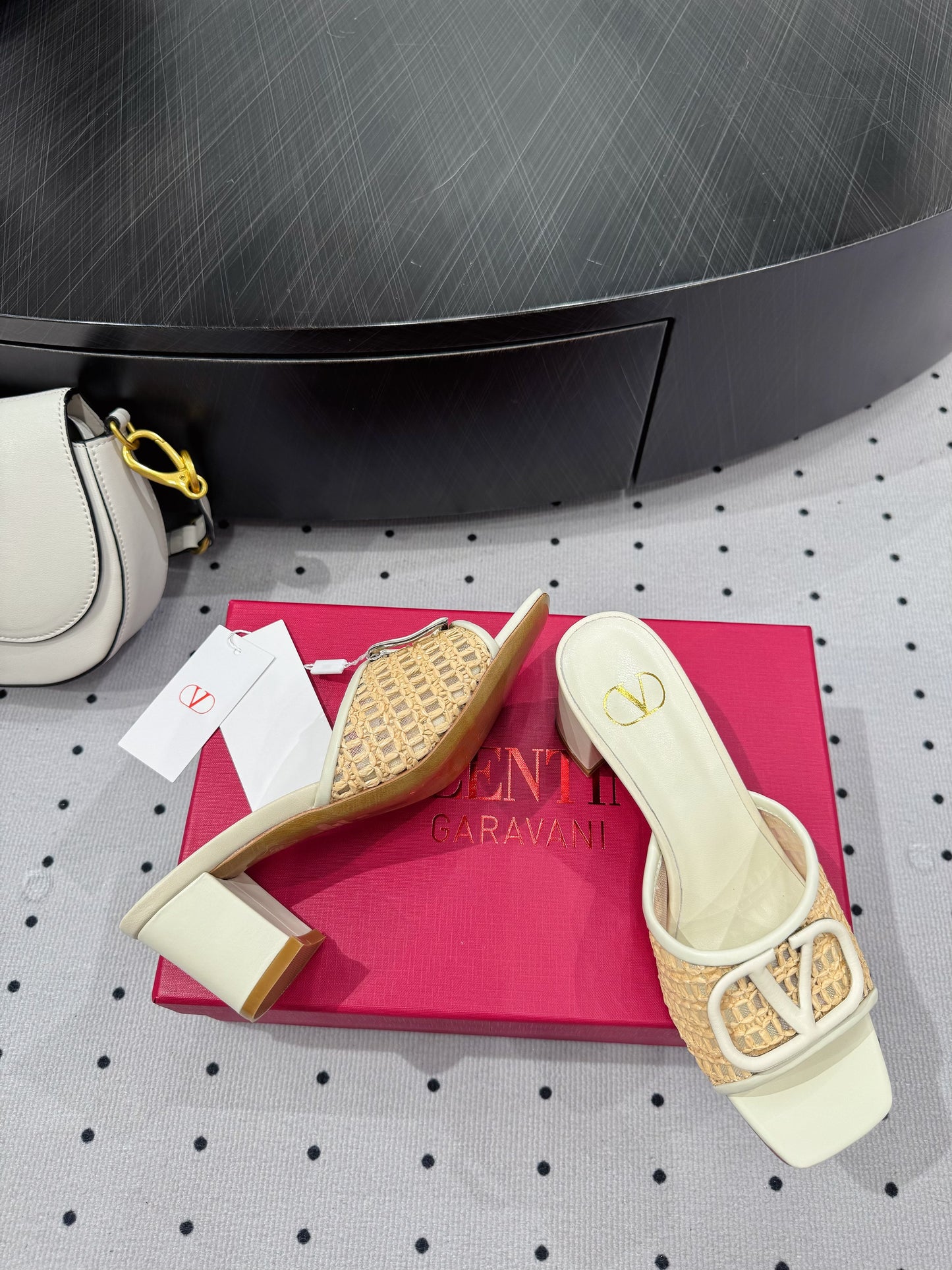 Valentino Cherryfic Elegance Slingback Heels