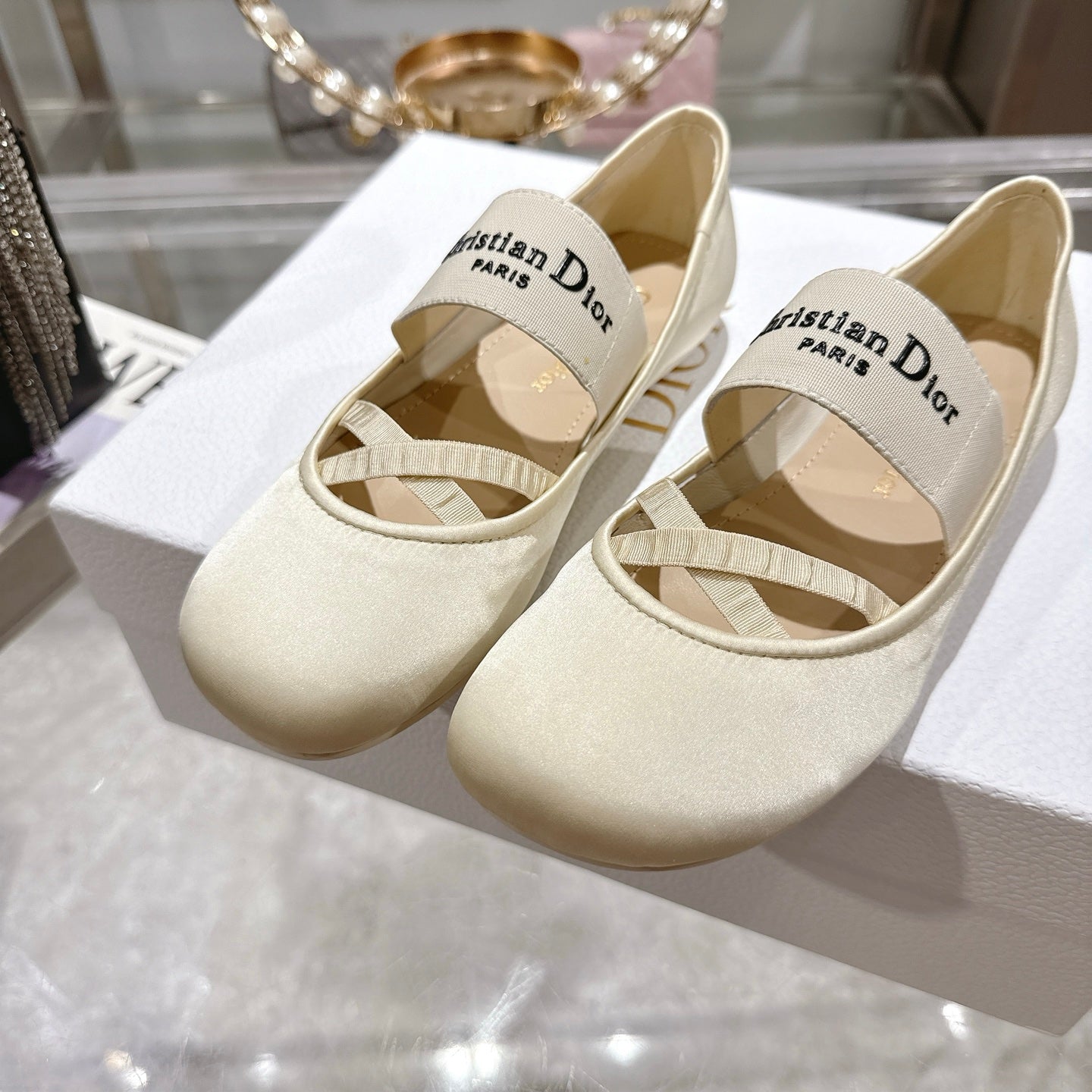Dior Ethereal Elegance Ballet Flats
