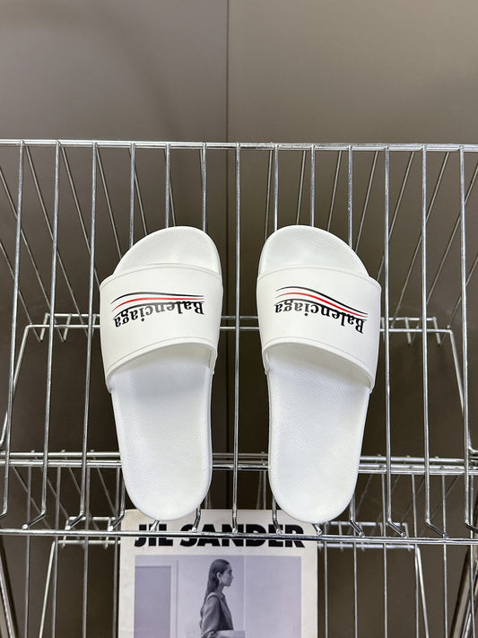 Balenciaga Logo slippers