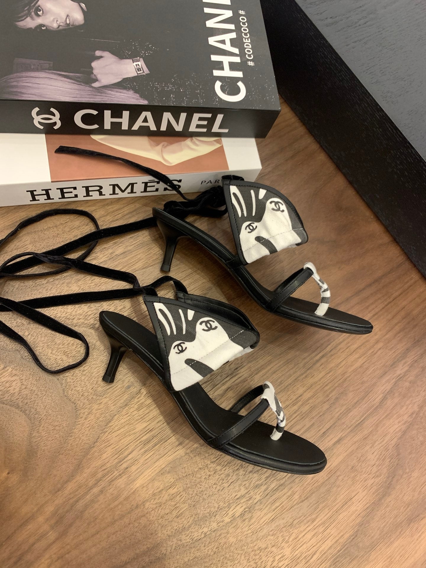 Chanel Elegant Slingback Ballet Flats