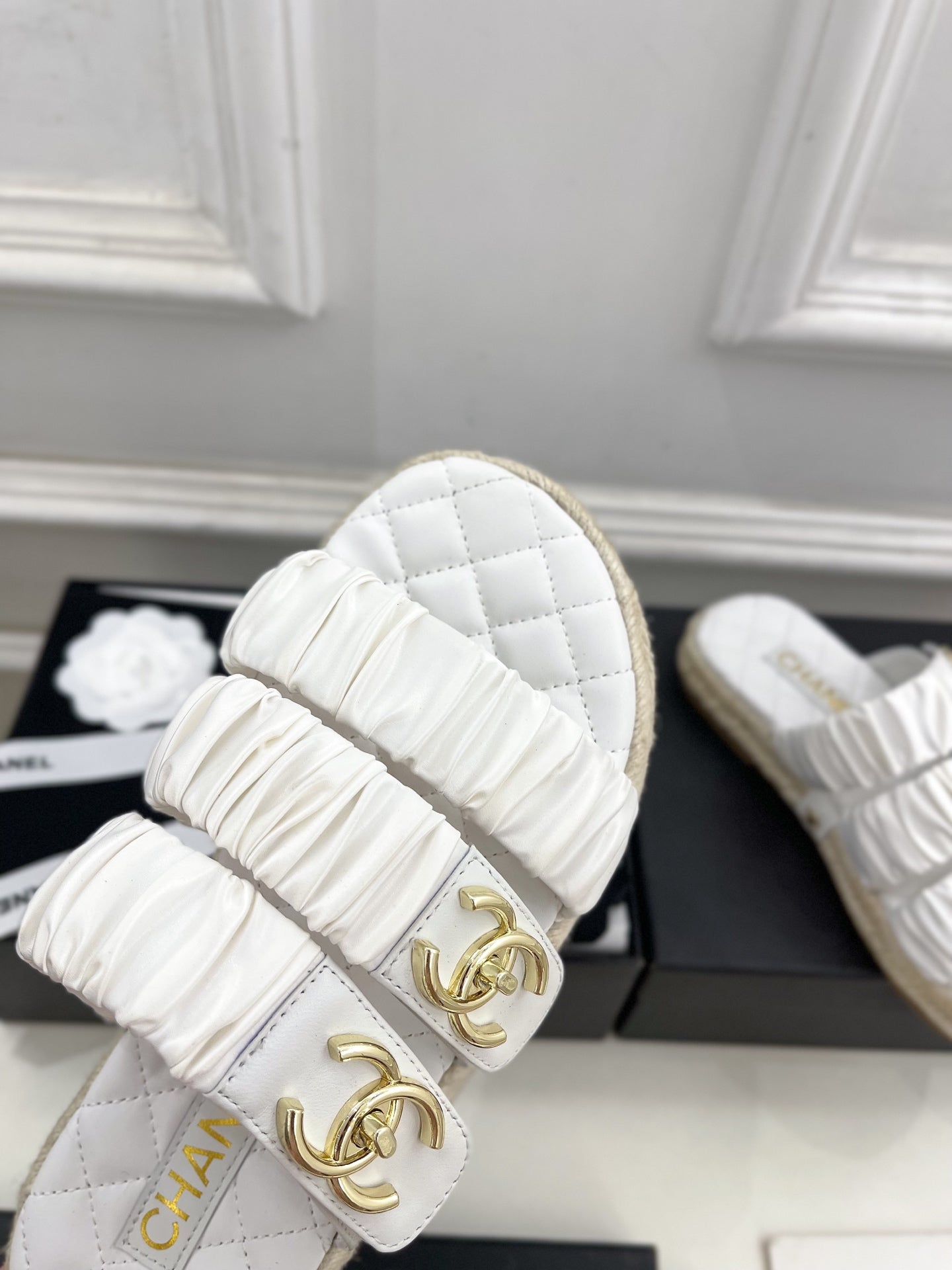 Chanel Elegant Open Toe Sandals