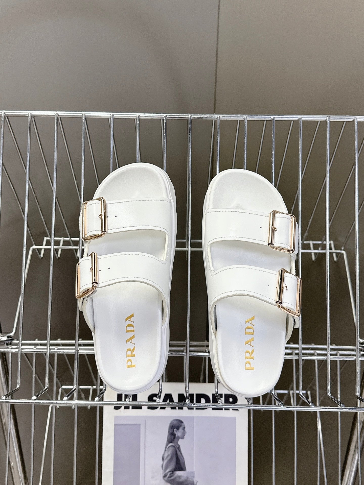 Prada Ethereal Elegance Ballet Flats