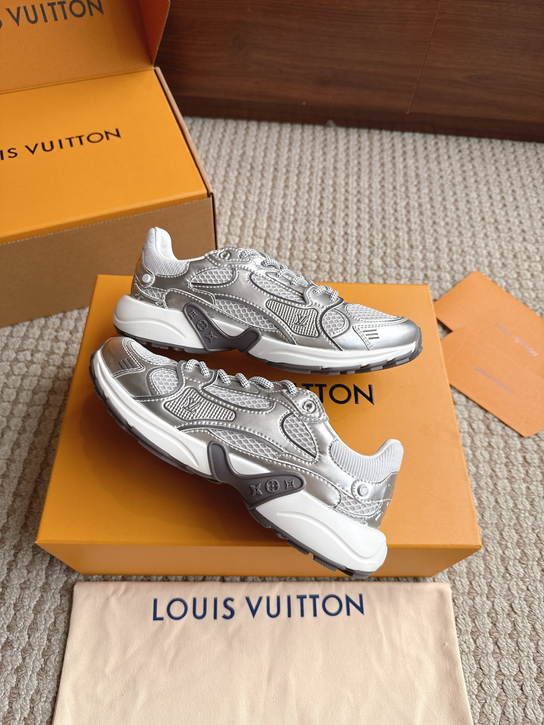Louis Vuitton Track 2.0 Luxe Sneakers