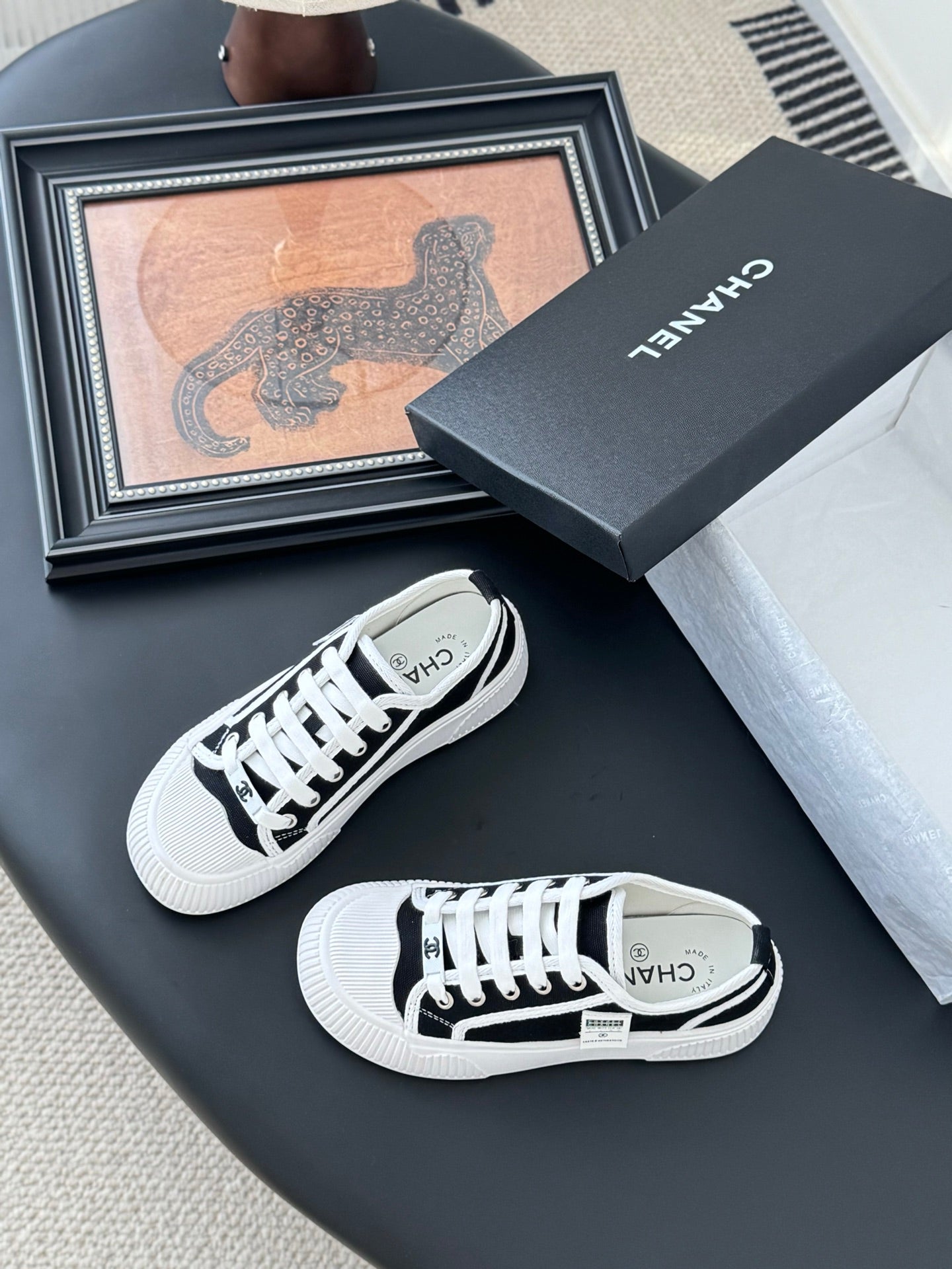 Chanel Timeless Elegance Tennis Sneakers