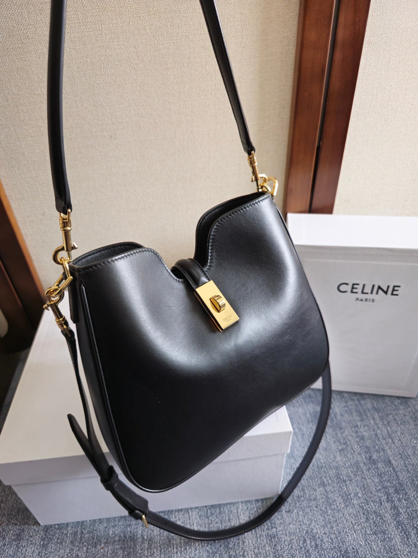 Celine Medium Camille 16 Soft Bag in Smooth Calfskin