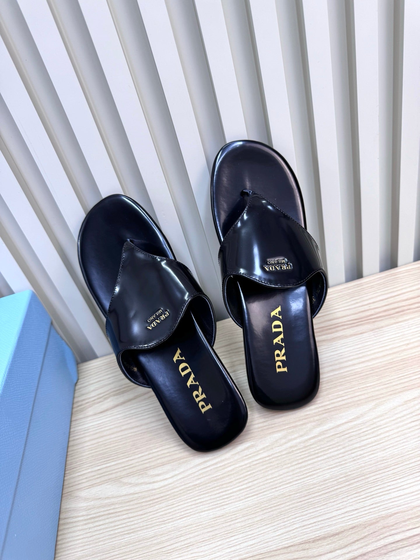 Prada Elysian Leather Sandals