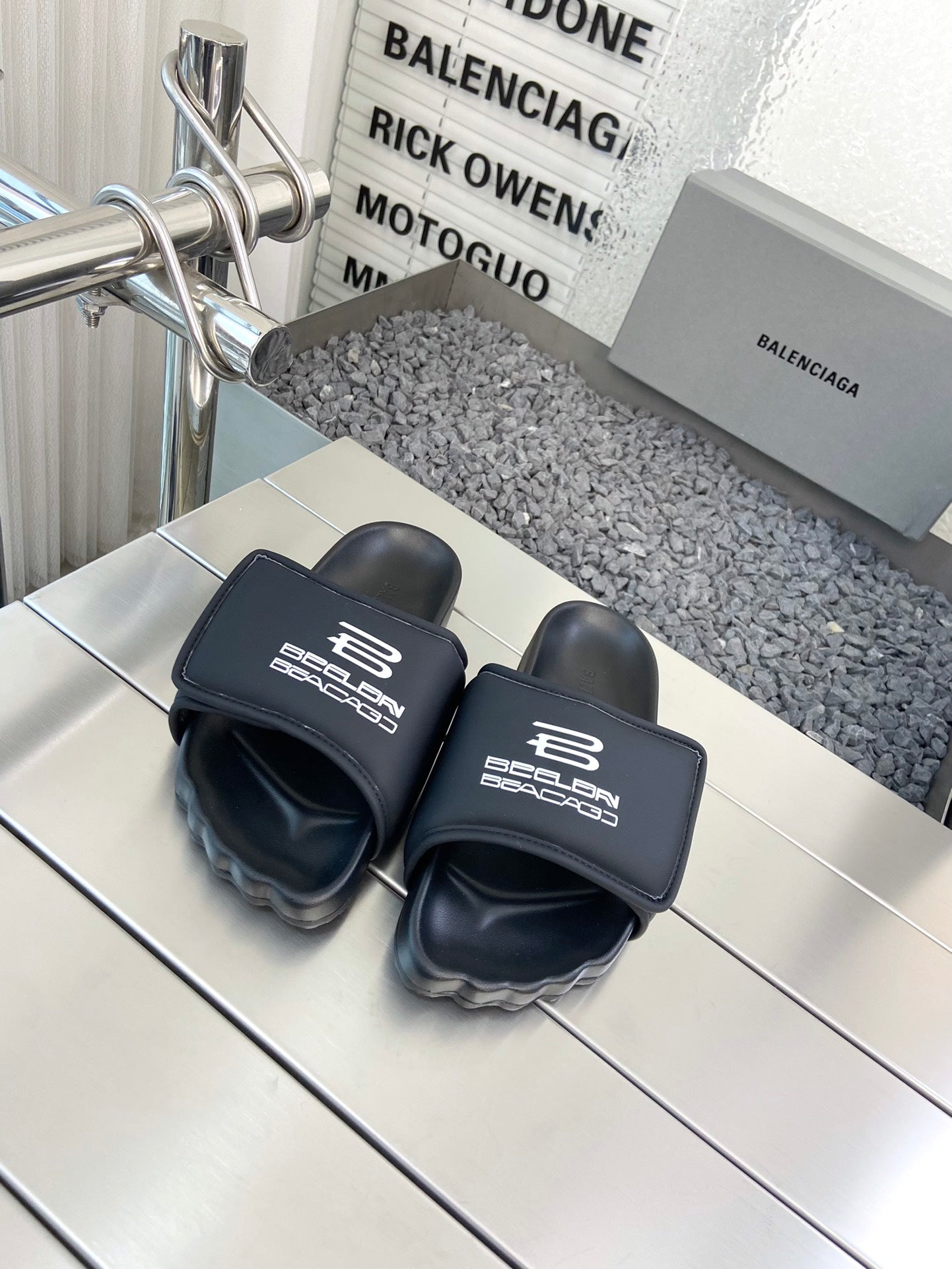 Balenciaga Glow Step slippers