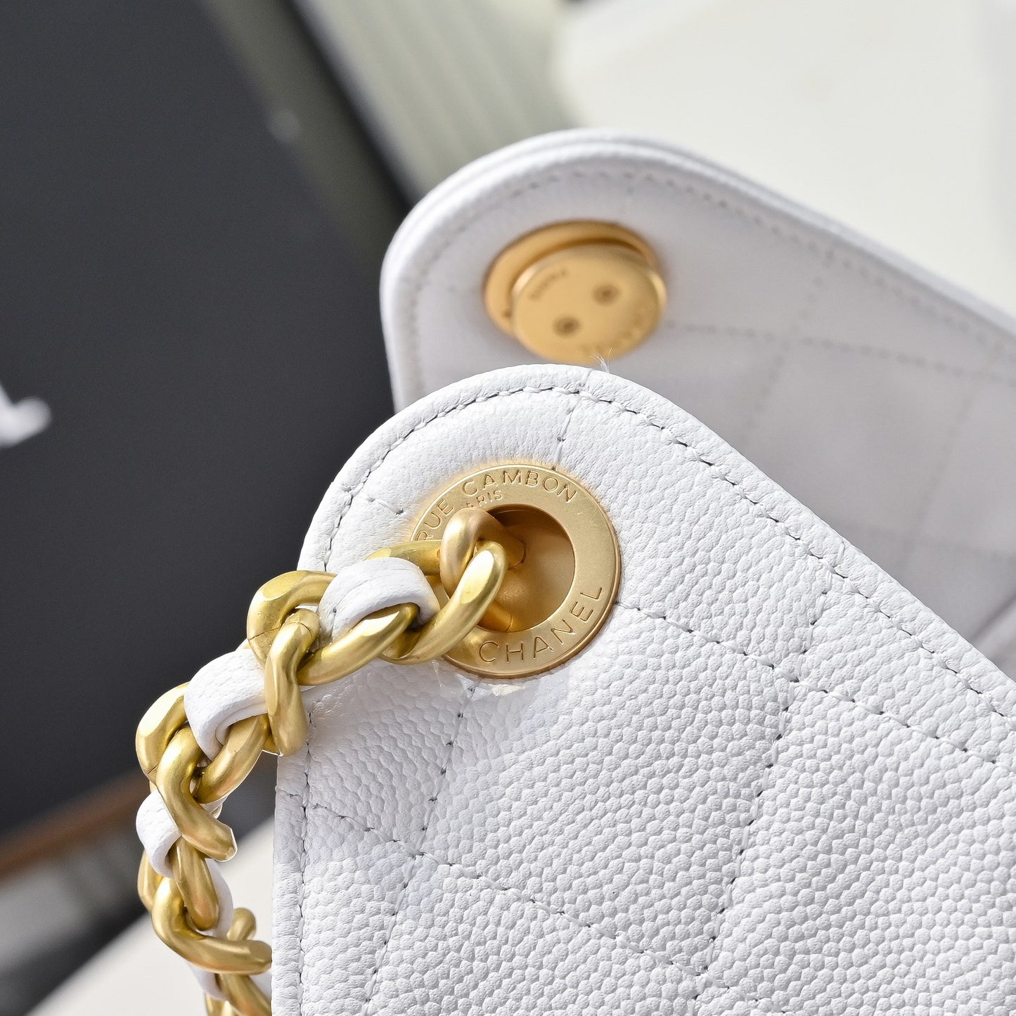 Chanel Vintage Caviar Tote Elegance