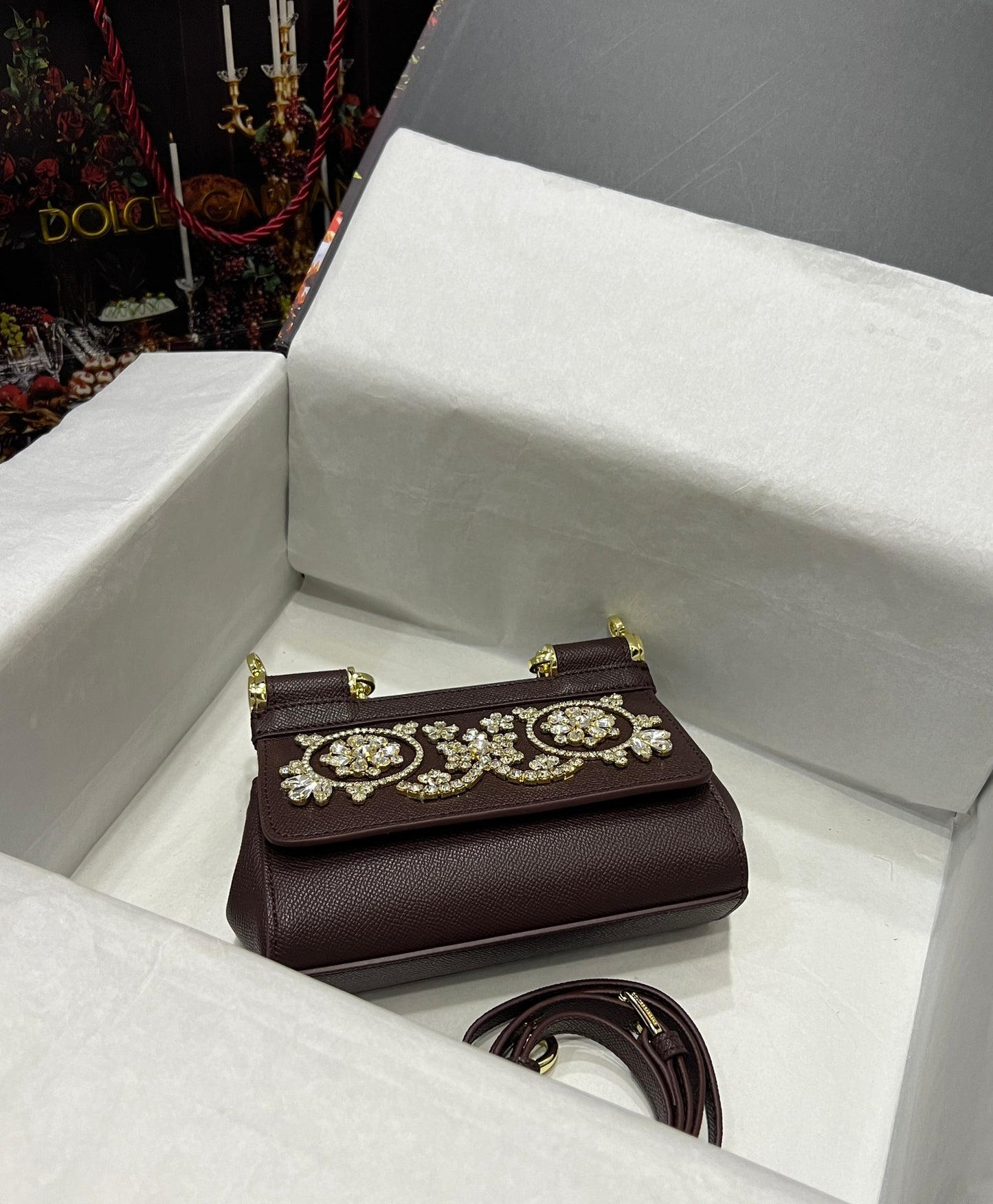 Dolce & Gabbana Dolce & Gabbana Small Sicily Shoulder Bag | Red | FARFETCH OM