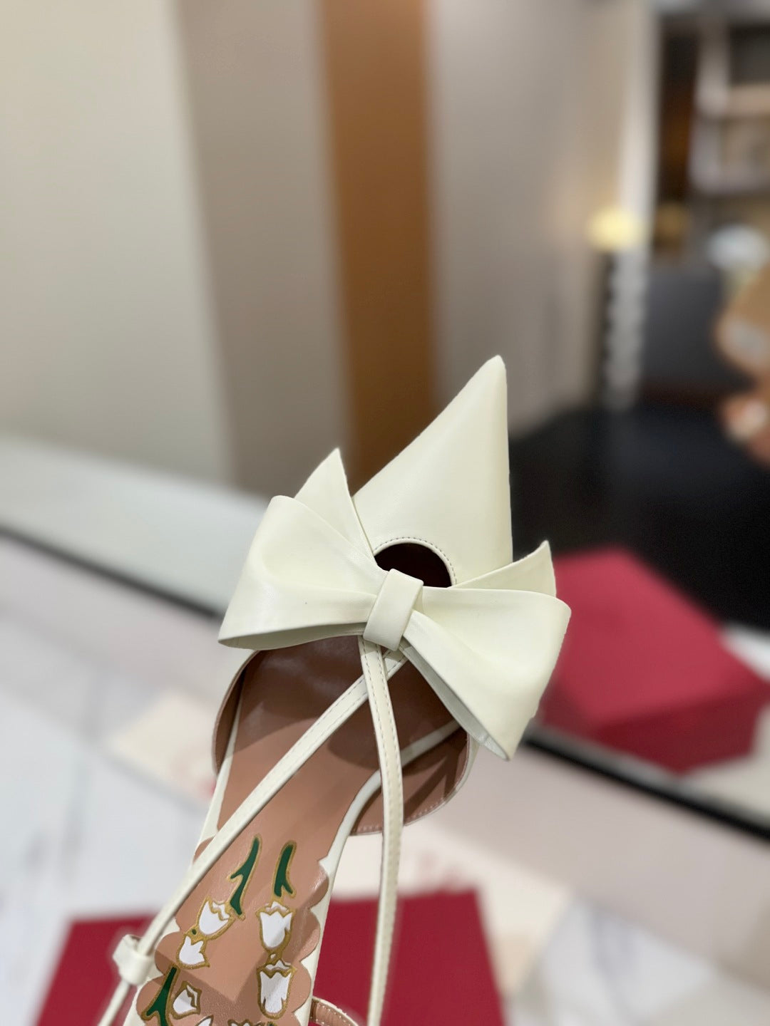 Valentino Cherryfic Elegance Slingback Heels