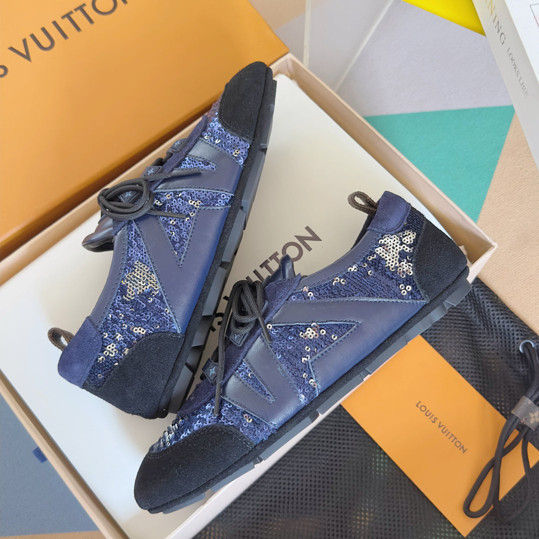 Louis Vuitton Chic Suede Loafers