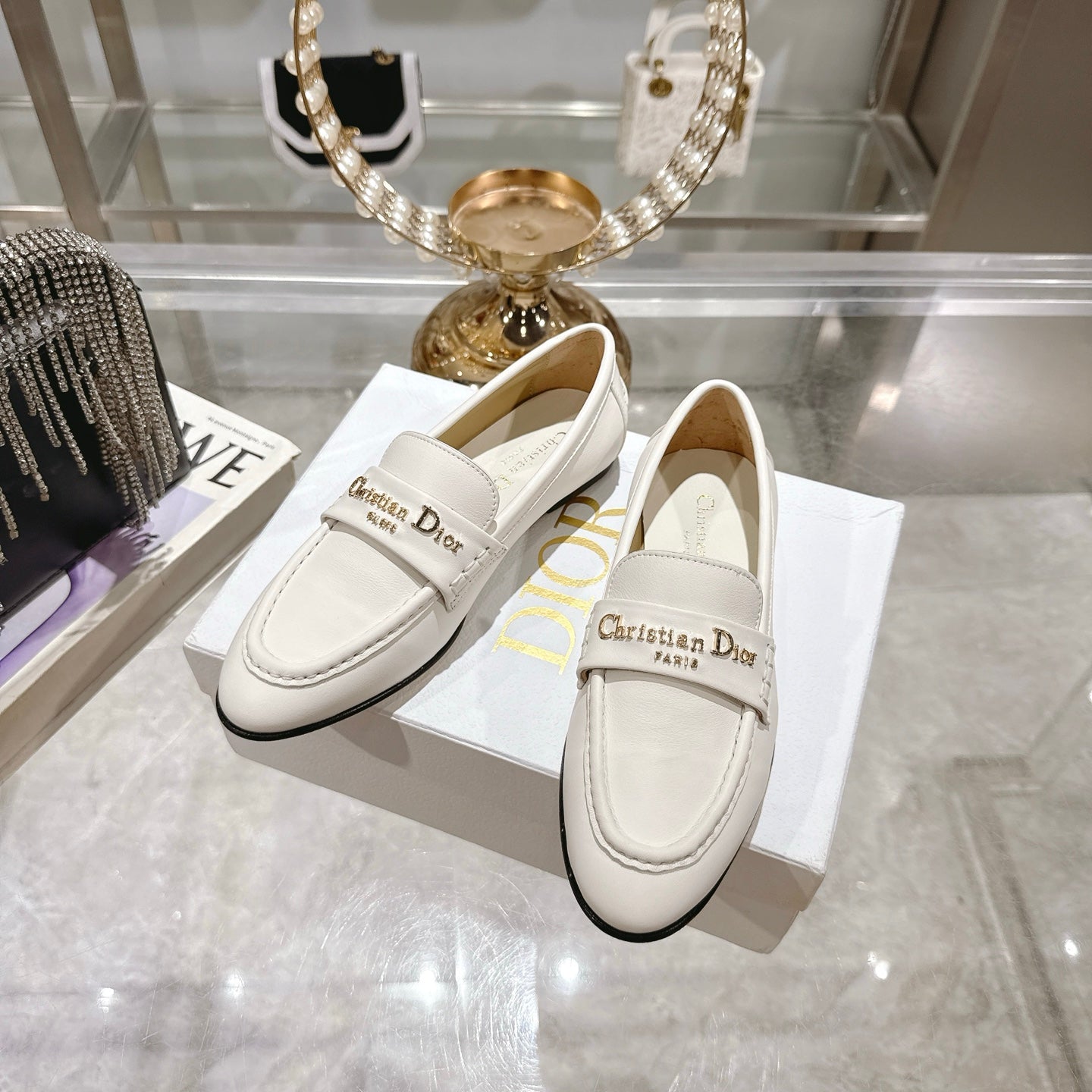 Dior Timeless Elegance Leather Card Holder