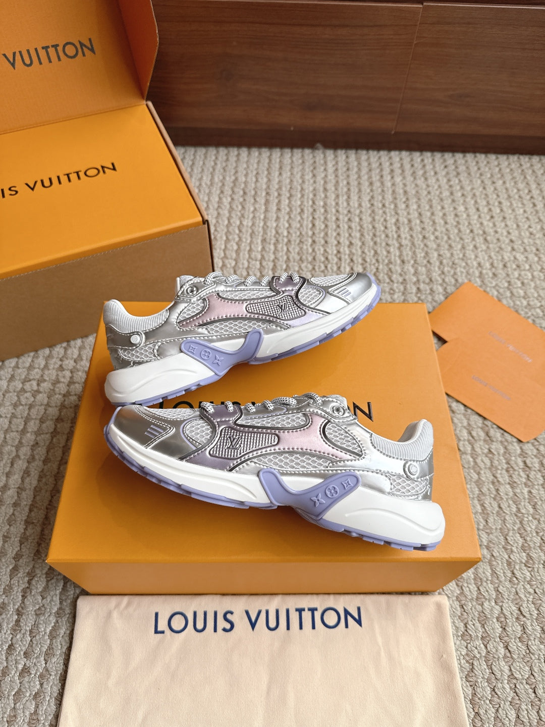 Louis Vuitton Track 2.0 Luxe Sneakers
