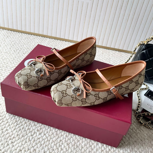 Gucci Women's Horsebit Ballet Flat