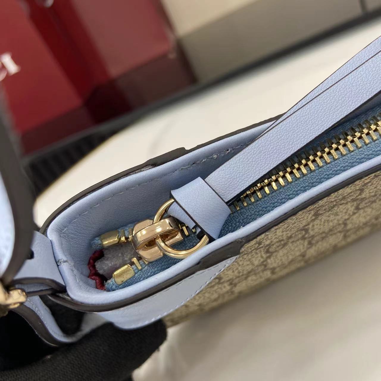 Gucci GG Emblem Mini Shoulder Bag