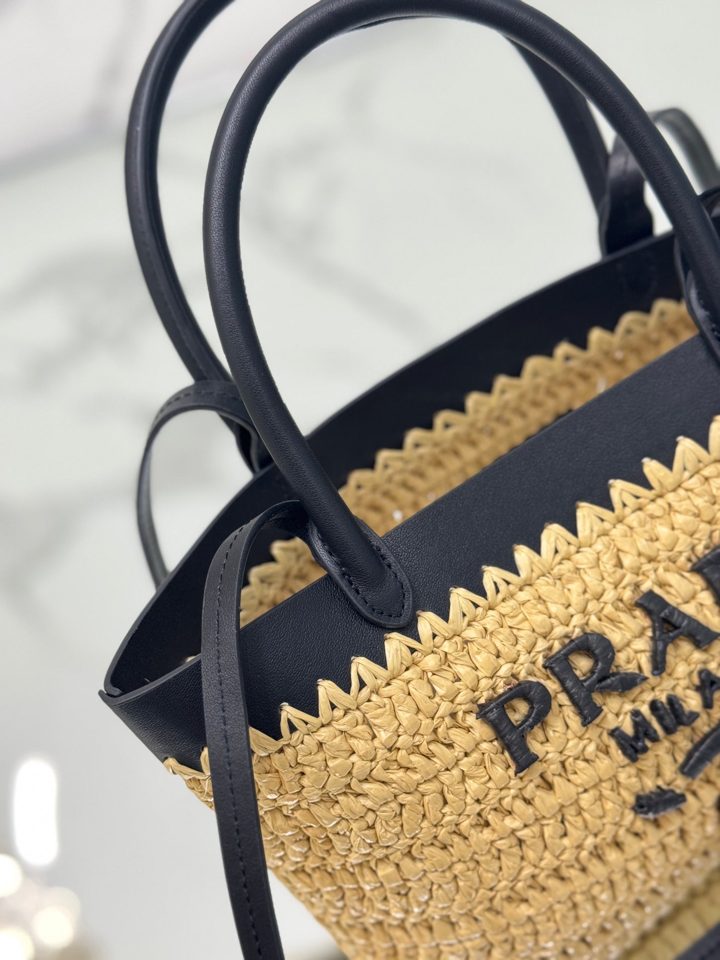 Prada Crochet Elegance Tote