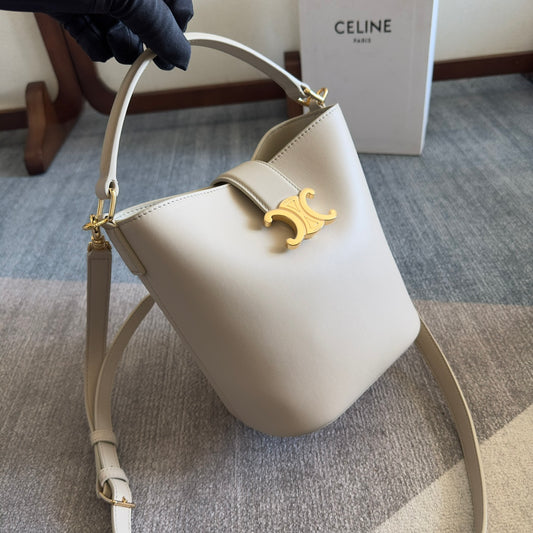 Celine Medium Bucket Louise Bag in Smooth Calfskin