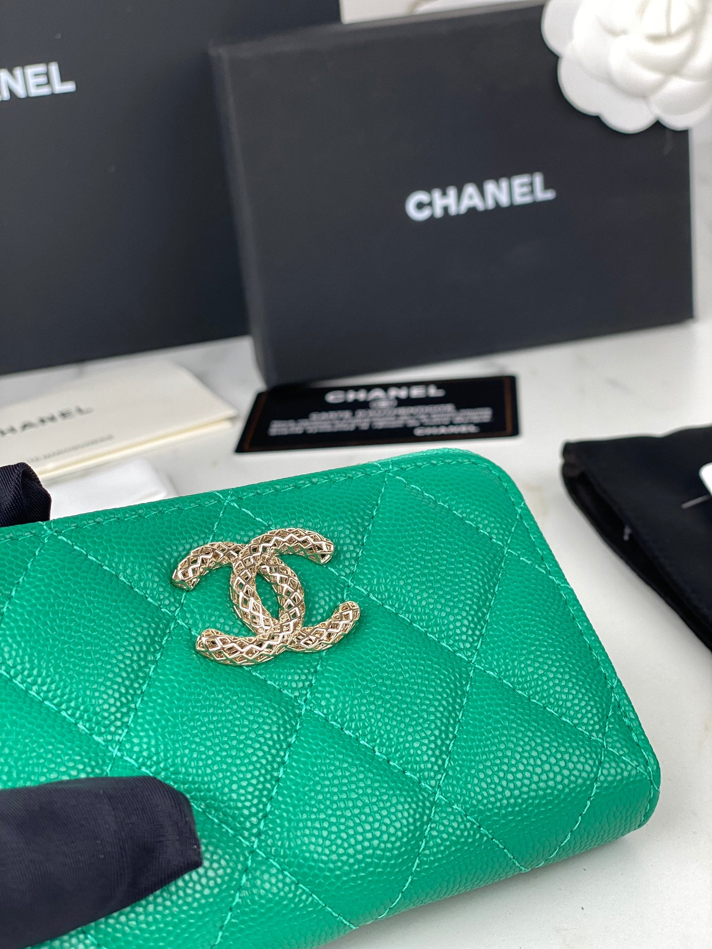 Chanel Caviar Coin Keeper