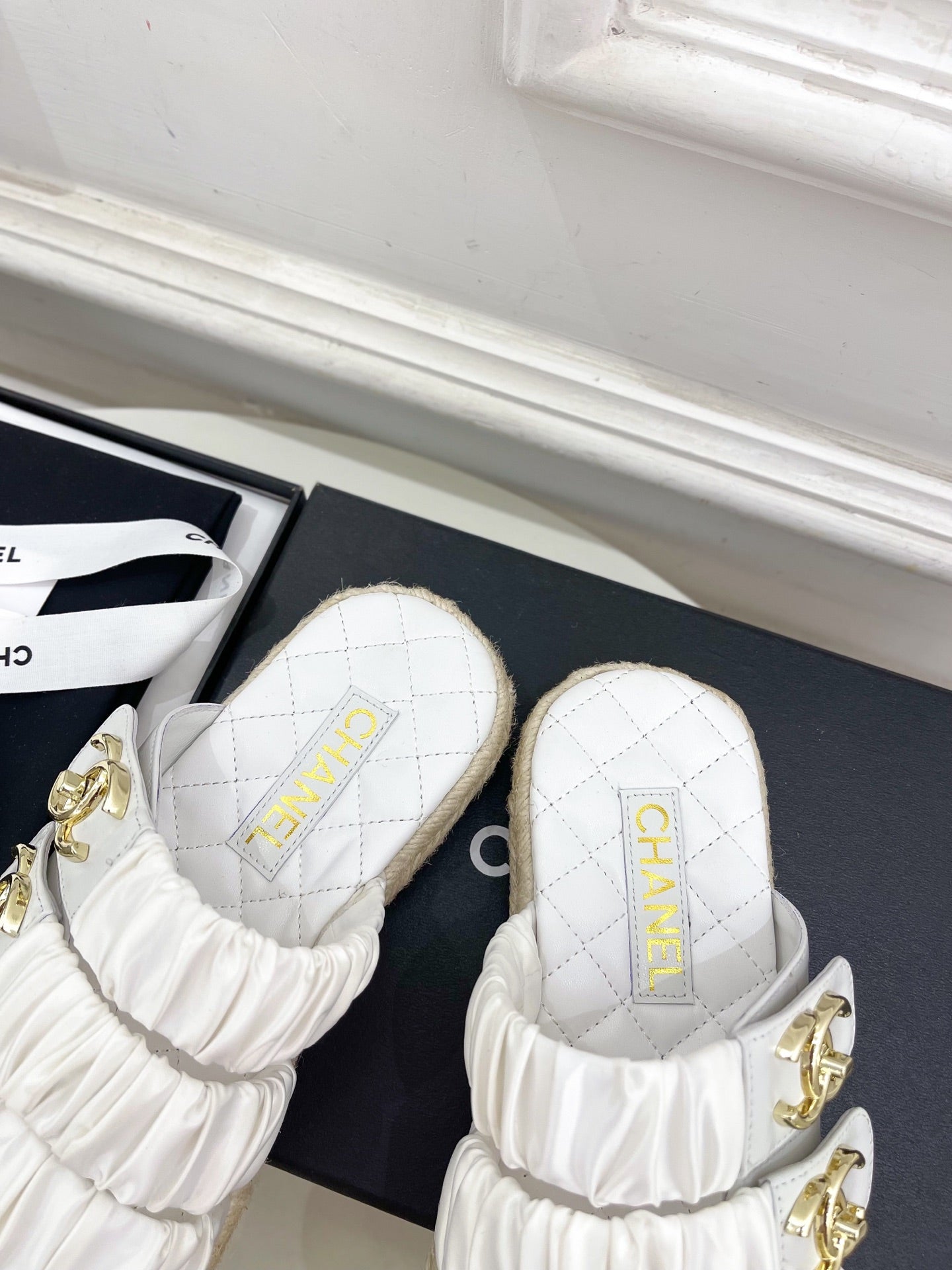 Chanel Elegant Open Toe Sandals