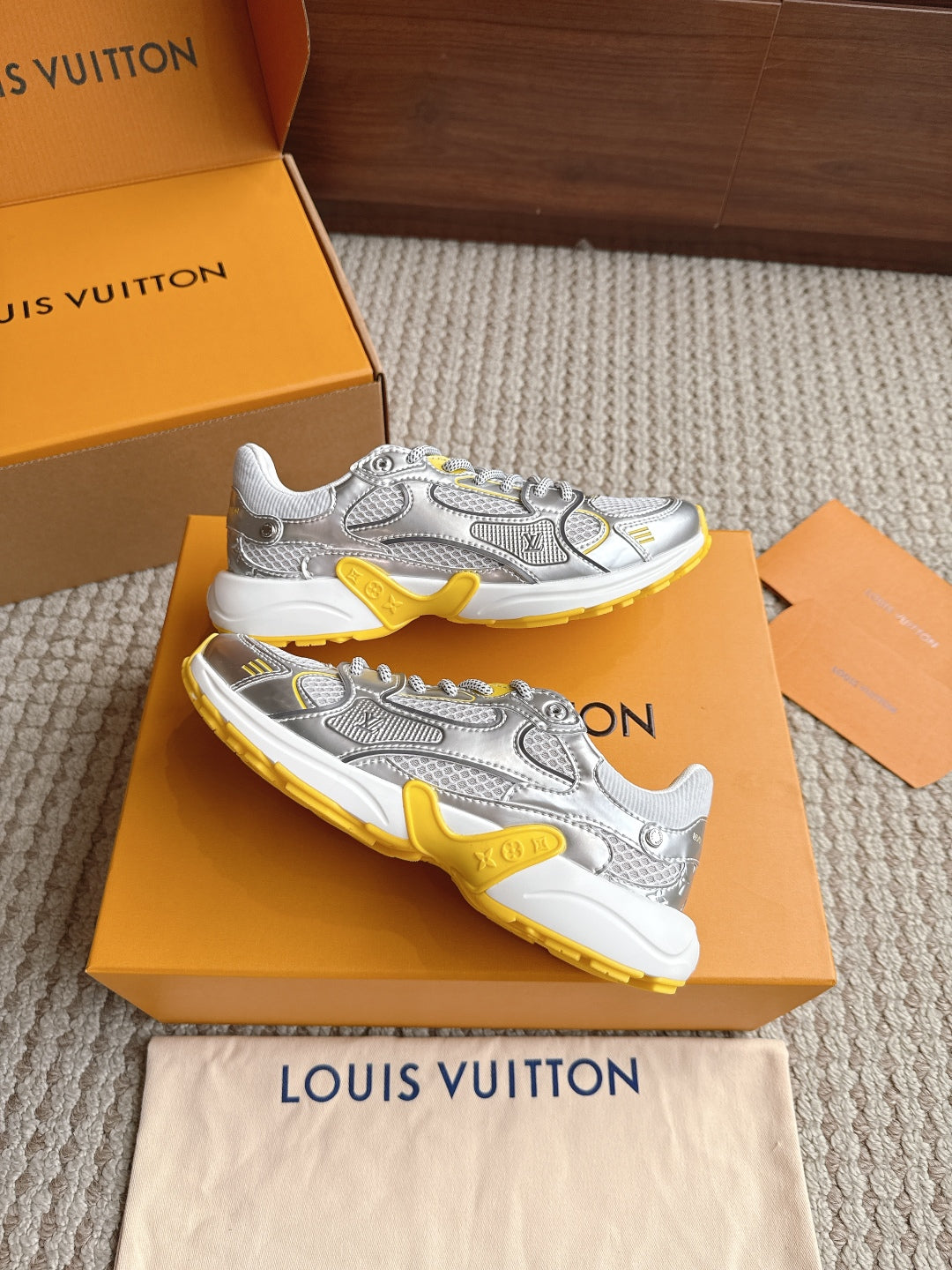 Louis Vuitton Track 2.0 Luxe Sneakers