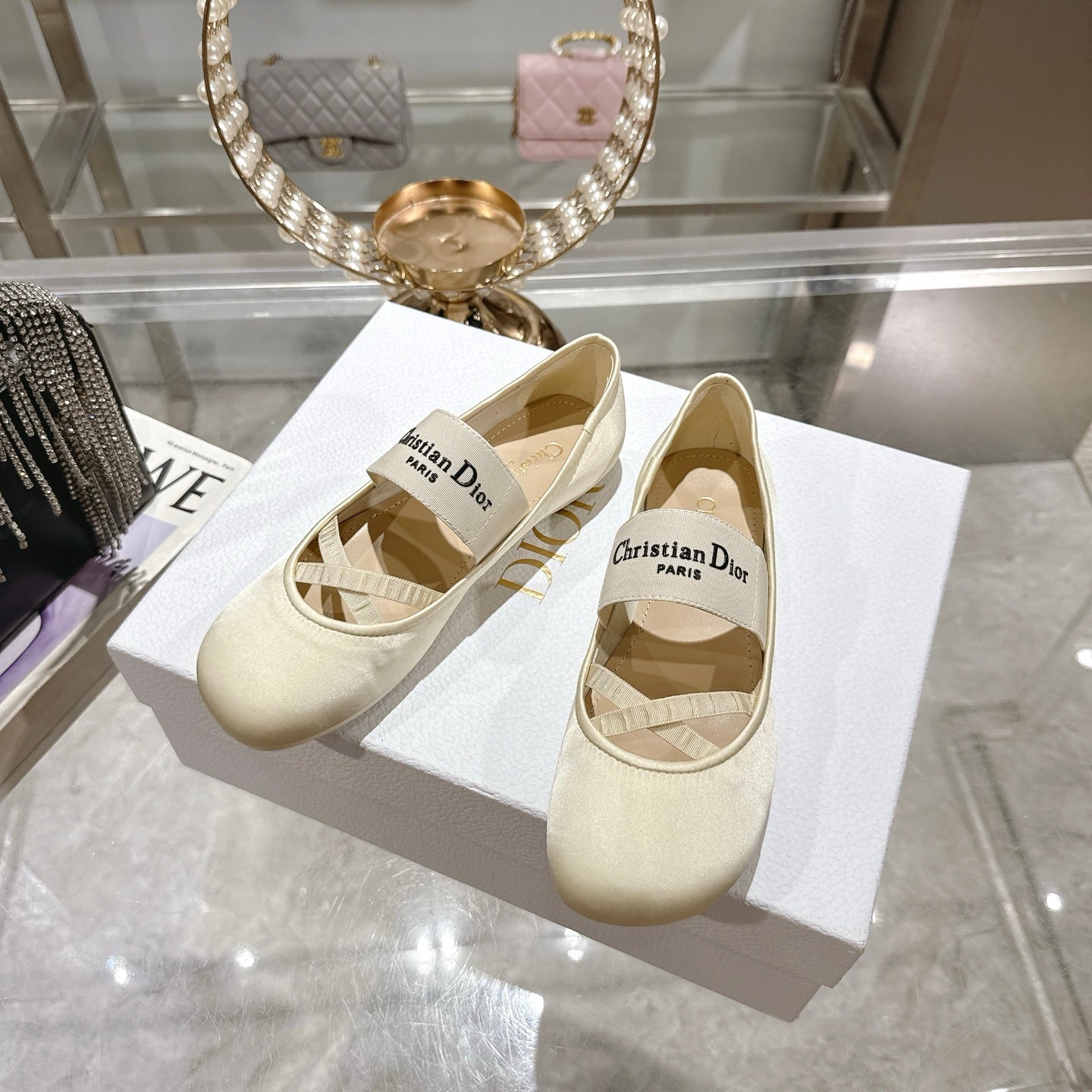 Dior Ethereal Elegance Ballet Flats