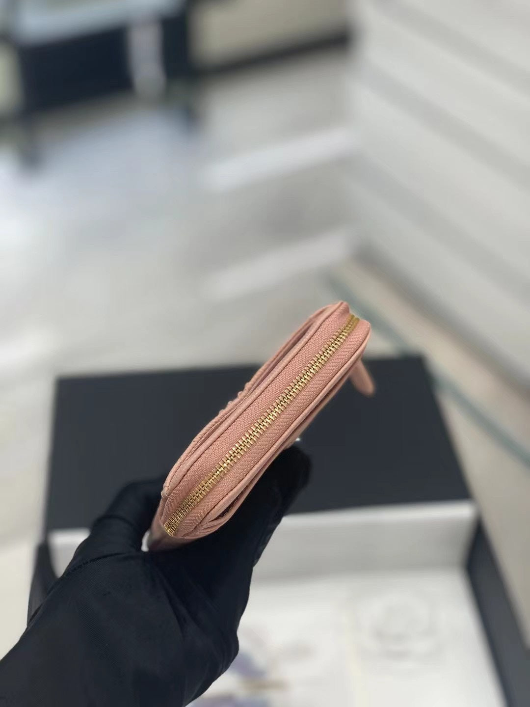 Chanel Pearl Crush Denim Crossbody