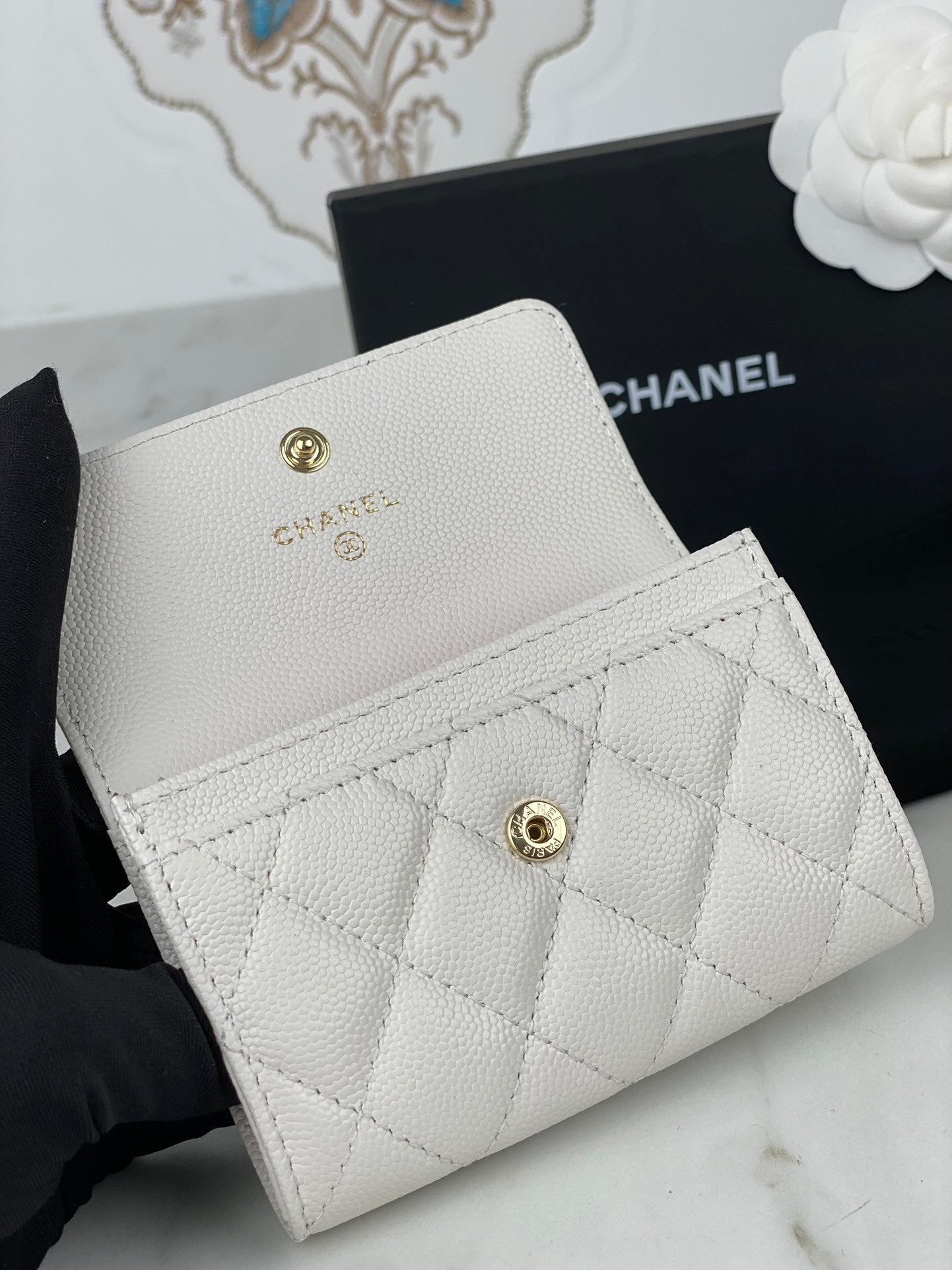 Chanel Timeless Elegance Chain Wallet