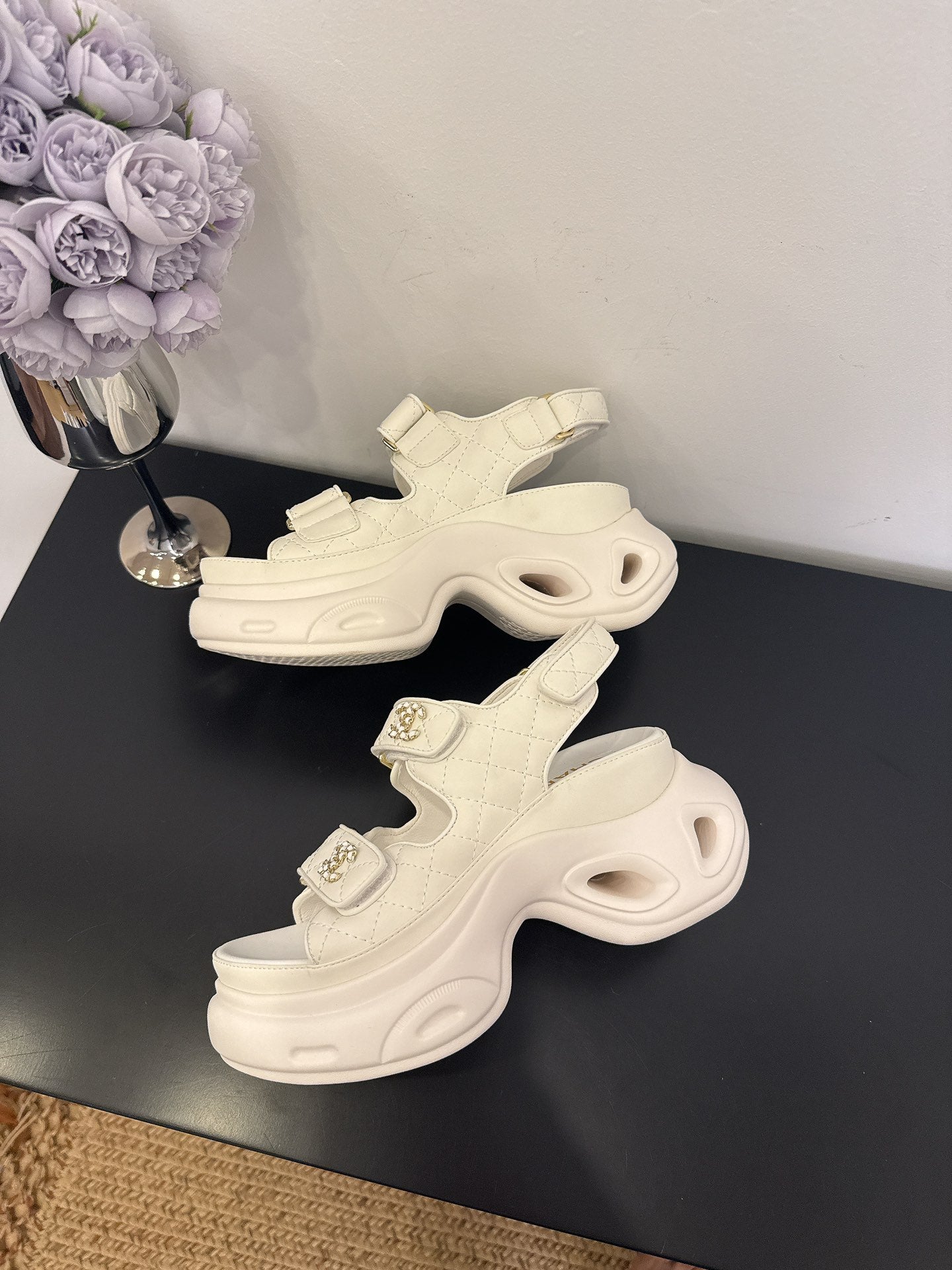 Chanel Arizona Luxe Stroll Sandals