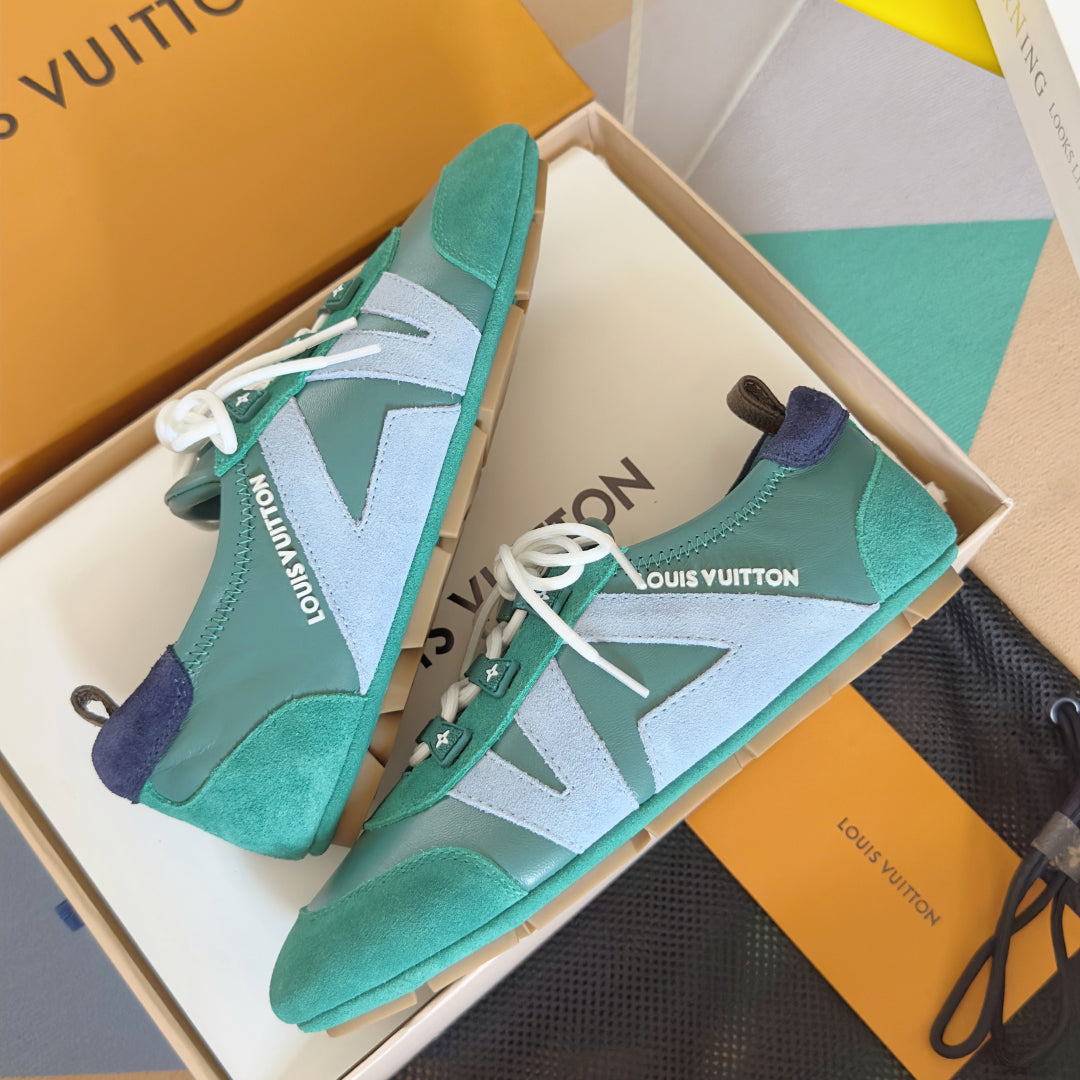 Louis Vuitton Chic Suede Loafers