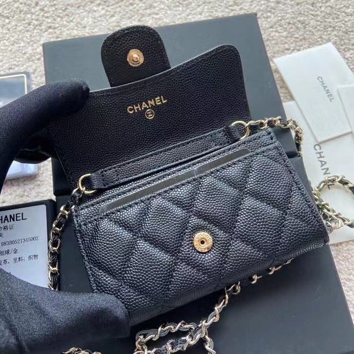 Chanel Timeless Chain Wallet