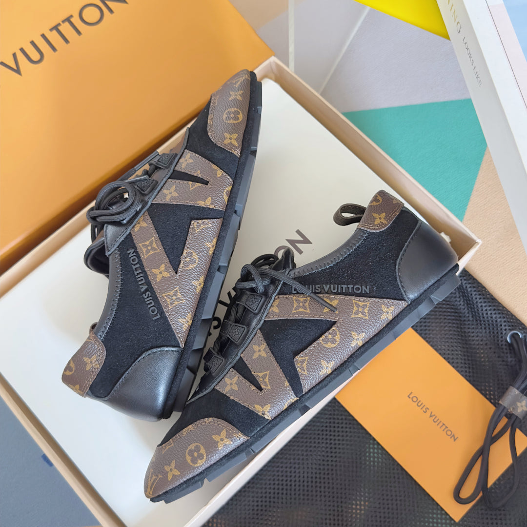 Louis Vuitton Chic Suede Loafers