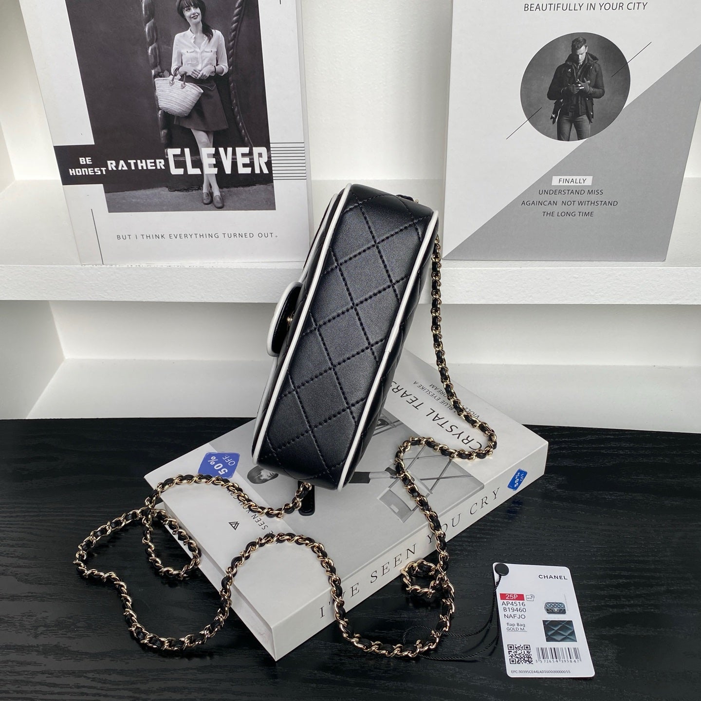 Chanel Timeless Elegance Trifold Wallet