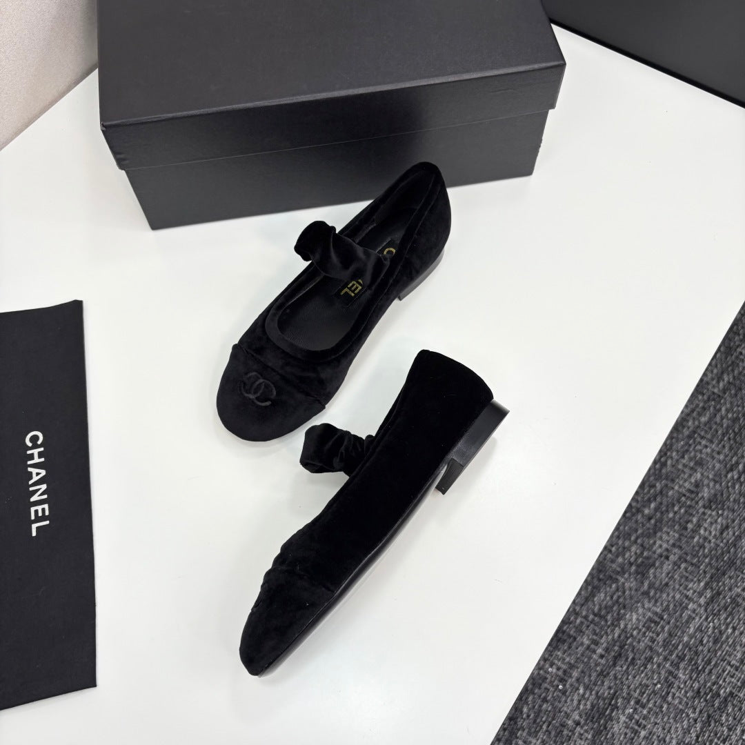 Chanel Crystal Elegance Ballet Flats