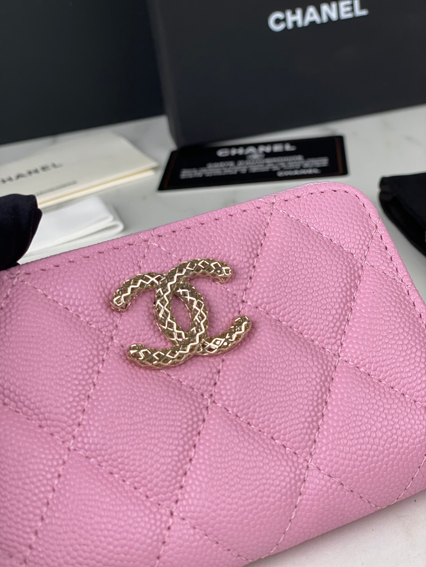 Chanel Caviar Coin Keeper